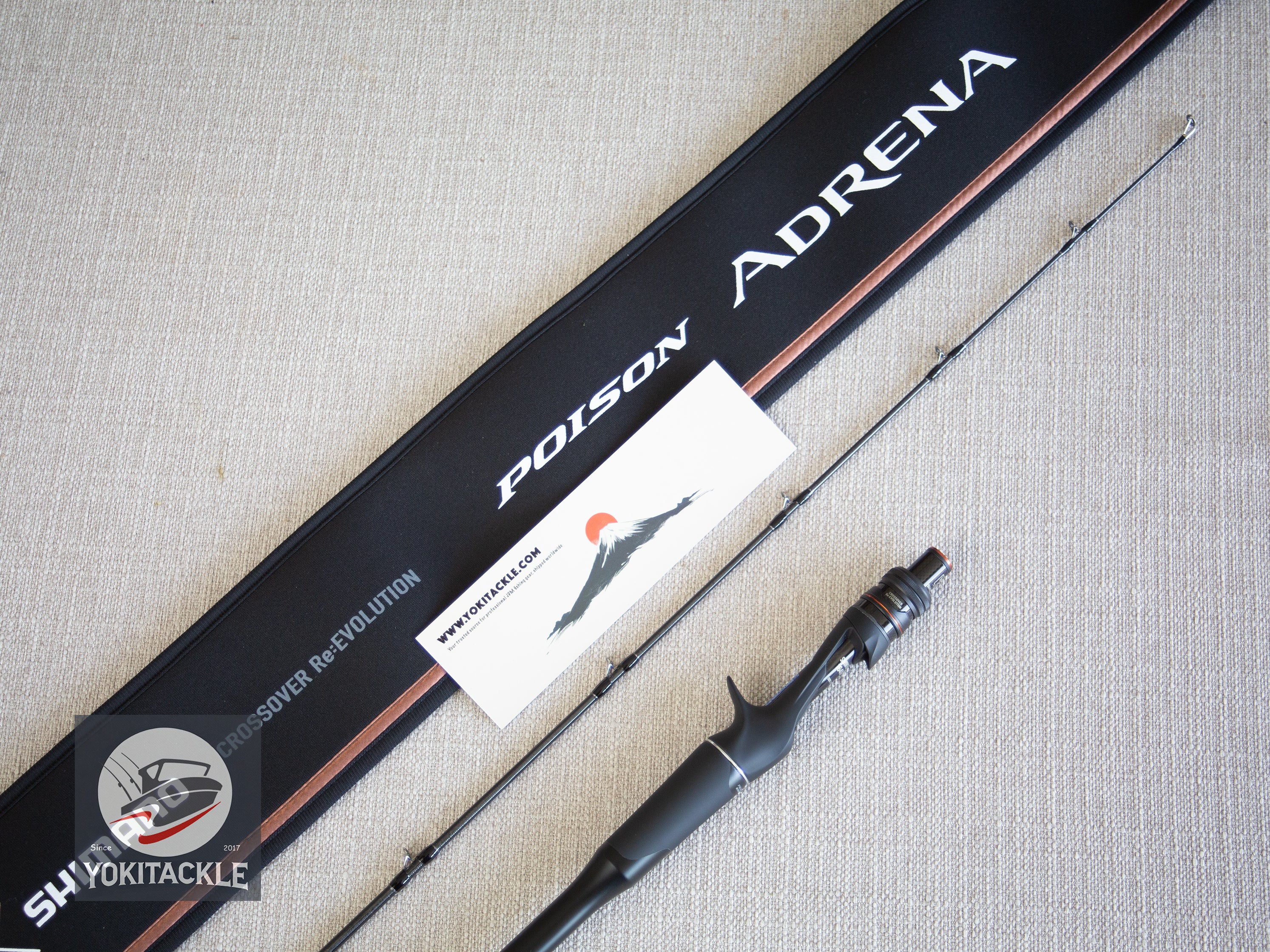 Brand New Shimano JACKALL 24 Poison Adrena 164MH-SB Baitcasting rod