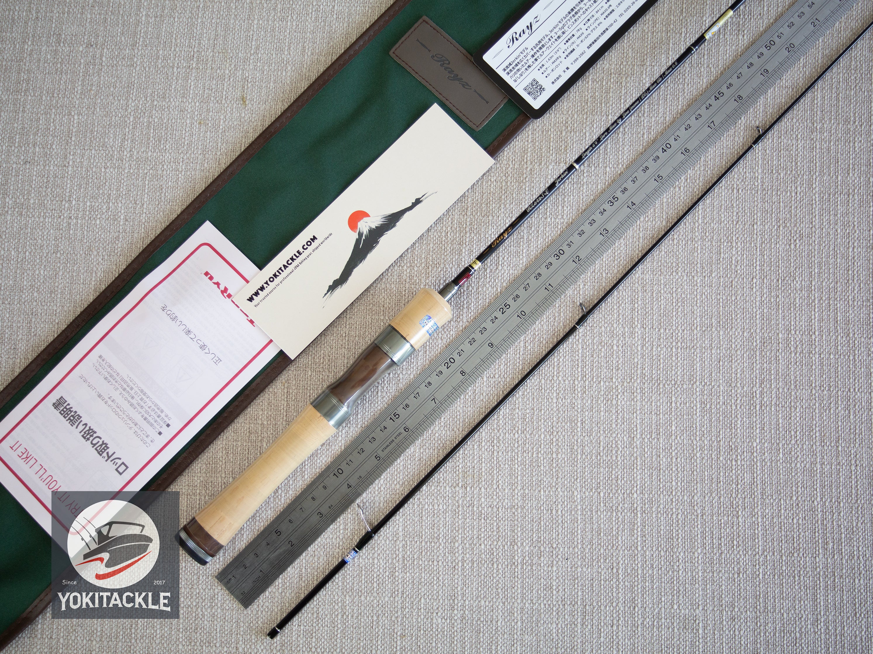 Brand New Tenryu Rayz RZ542S-L Spinning Rod for Trout