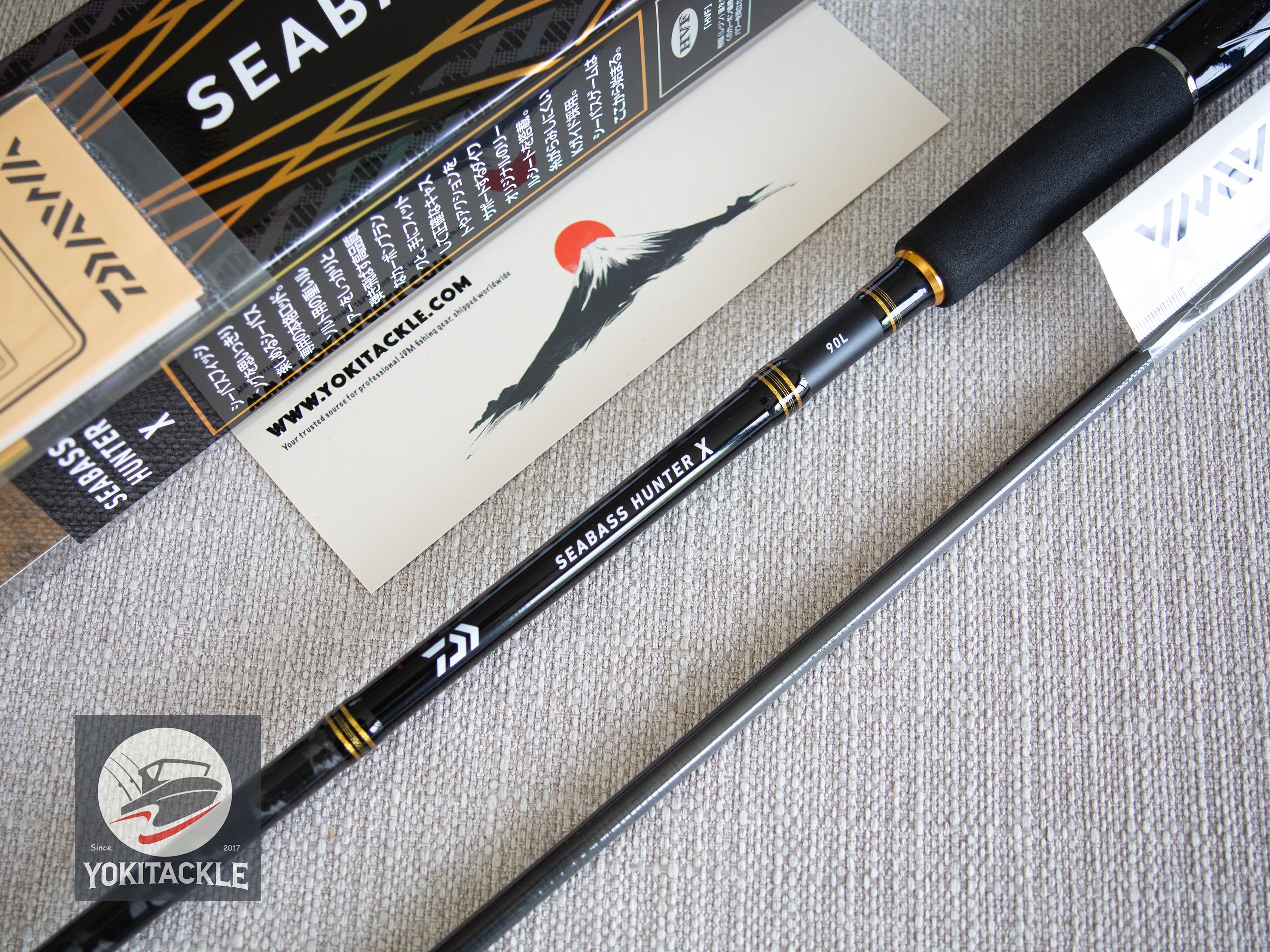 Brand New Daiwa Seabass Hunter X 90L-R Spinning Rod