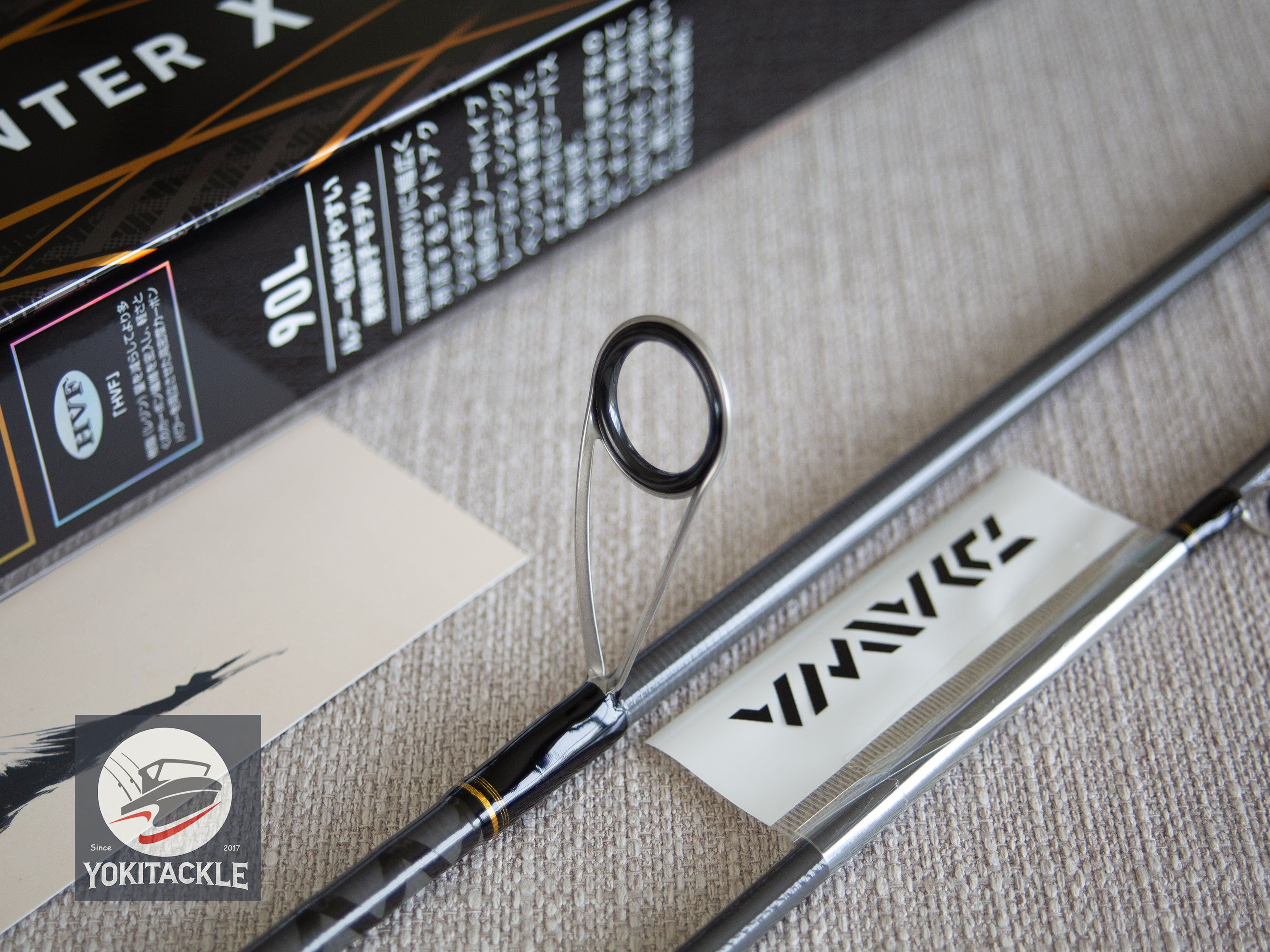 Brand New Daiwa Seabass Hunter X 90L-R Spinning Rod