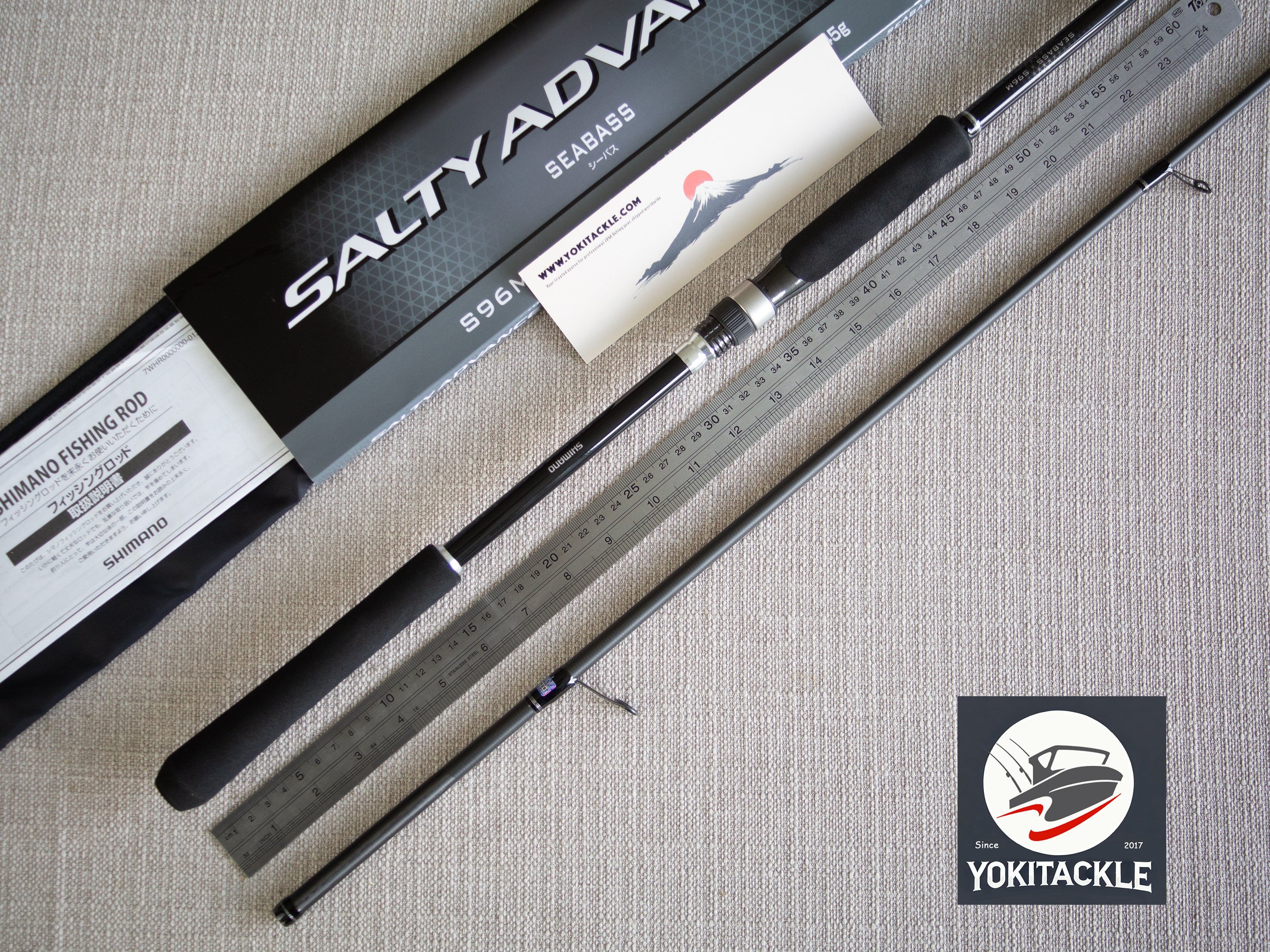Brand New Shimano 19 SALTY ADVANCE SEABASS S96M Spinning Rod
