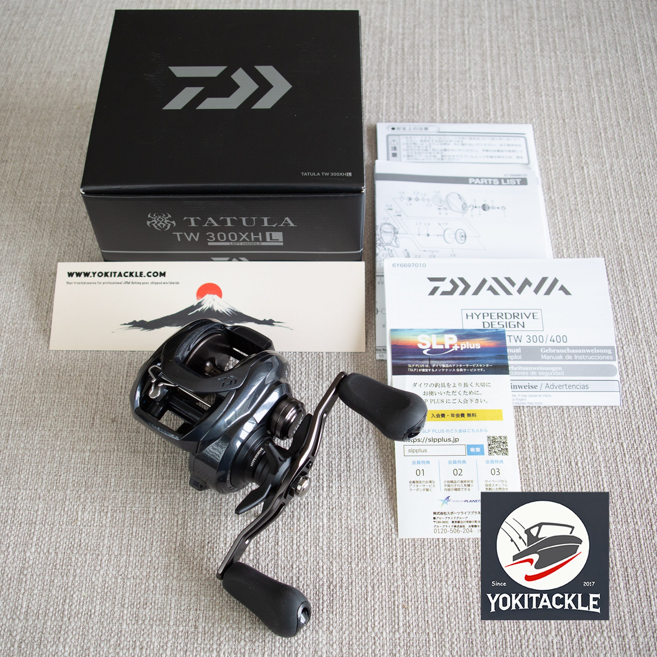 Brand New Daiwa 21 TATULA TW 300XHL 8.1 Left Reel