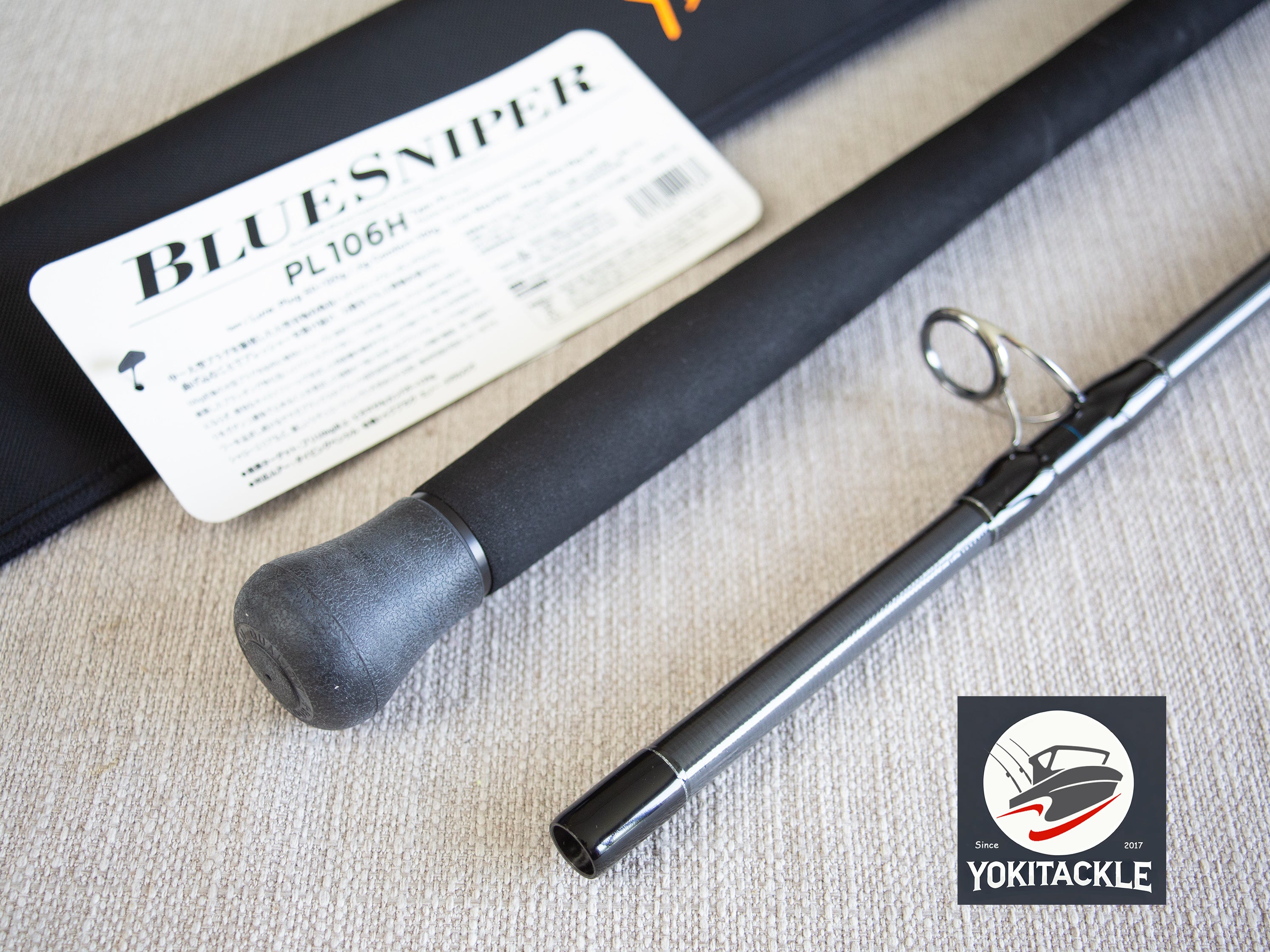 Brand New YAMAGA Blanks 24 Blue Sniper PL106H Spinning Rod