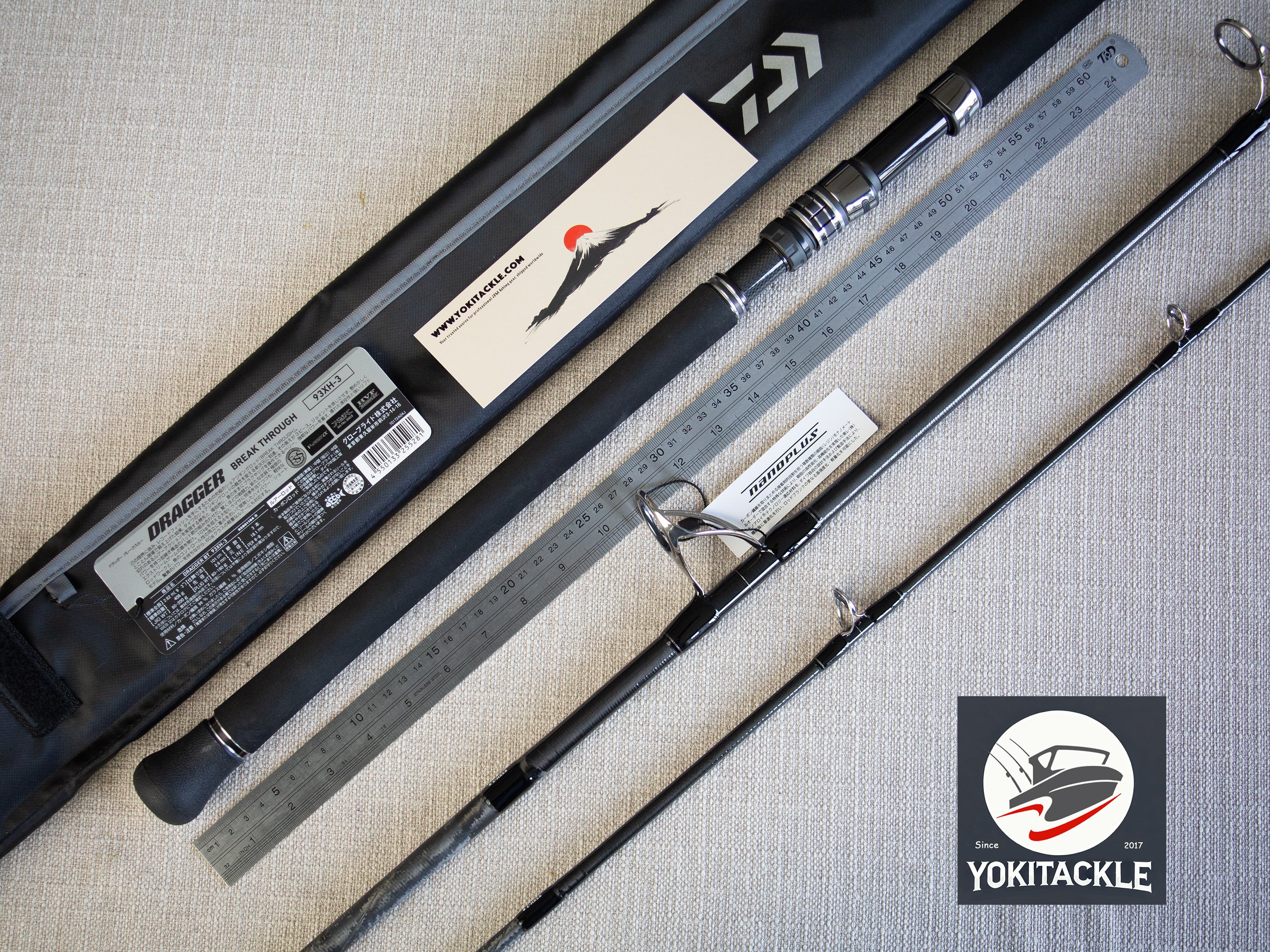 Brand New Daiwa DRAGGER BREAK THROUGH 93XH-3 Spinning Rod