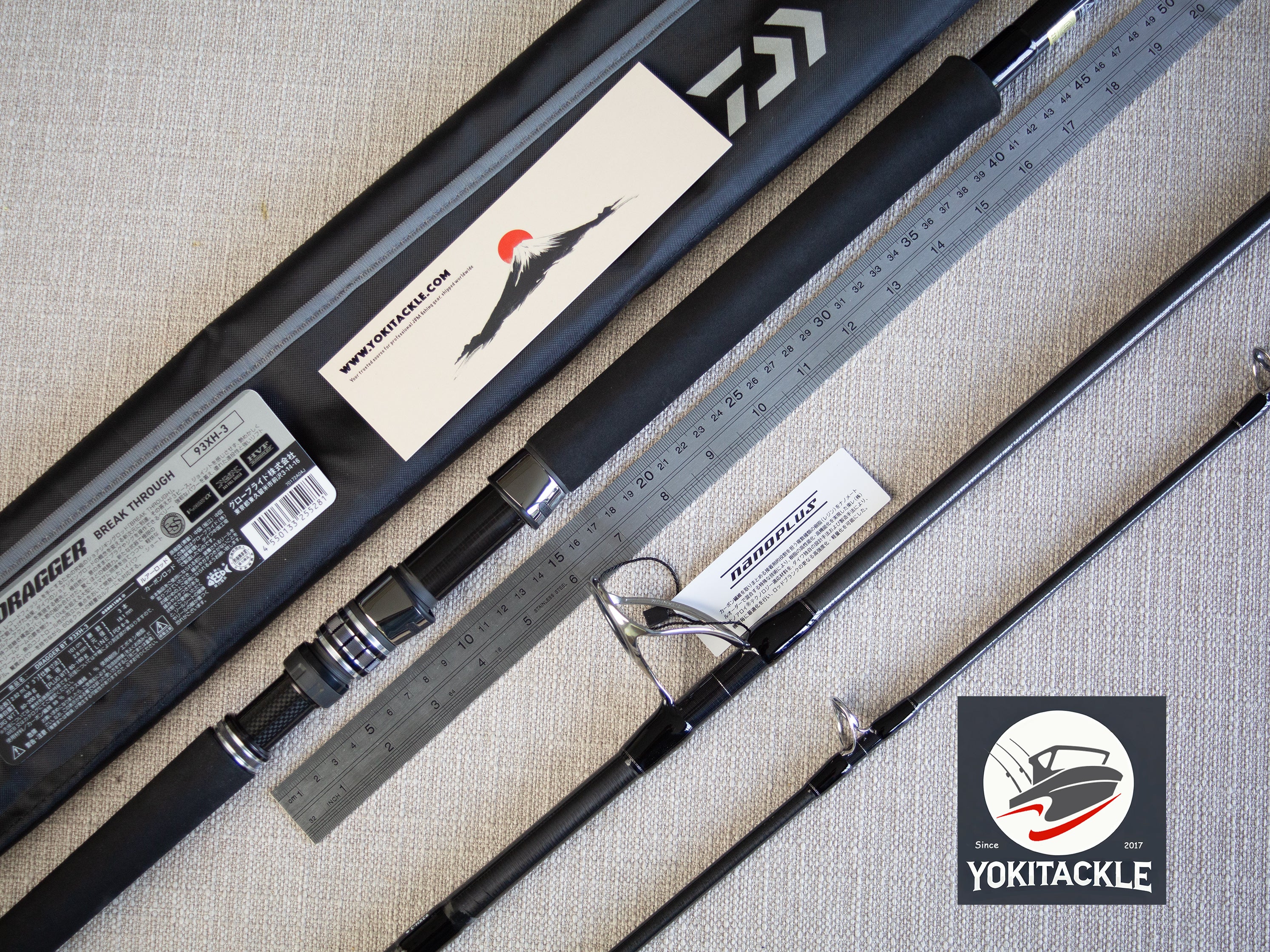 Brand New Daiwa DRAGGER BREAK THROUGH 93XH-3 Spinning Rod