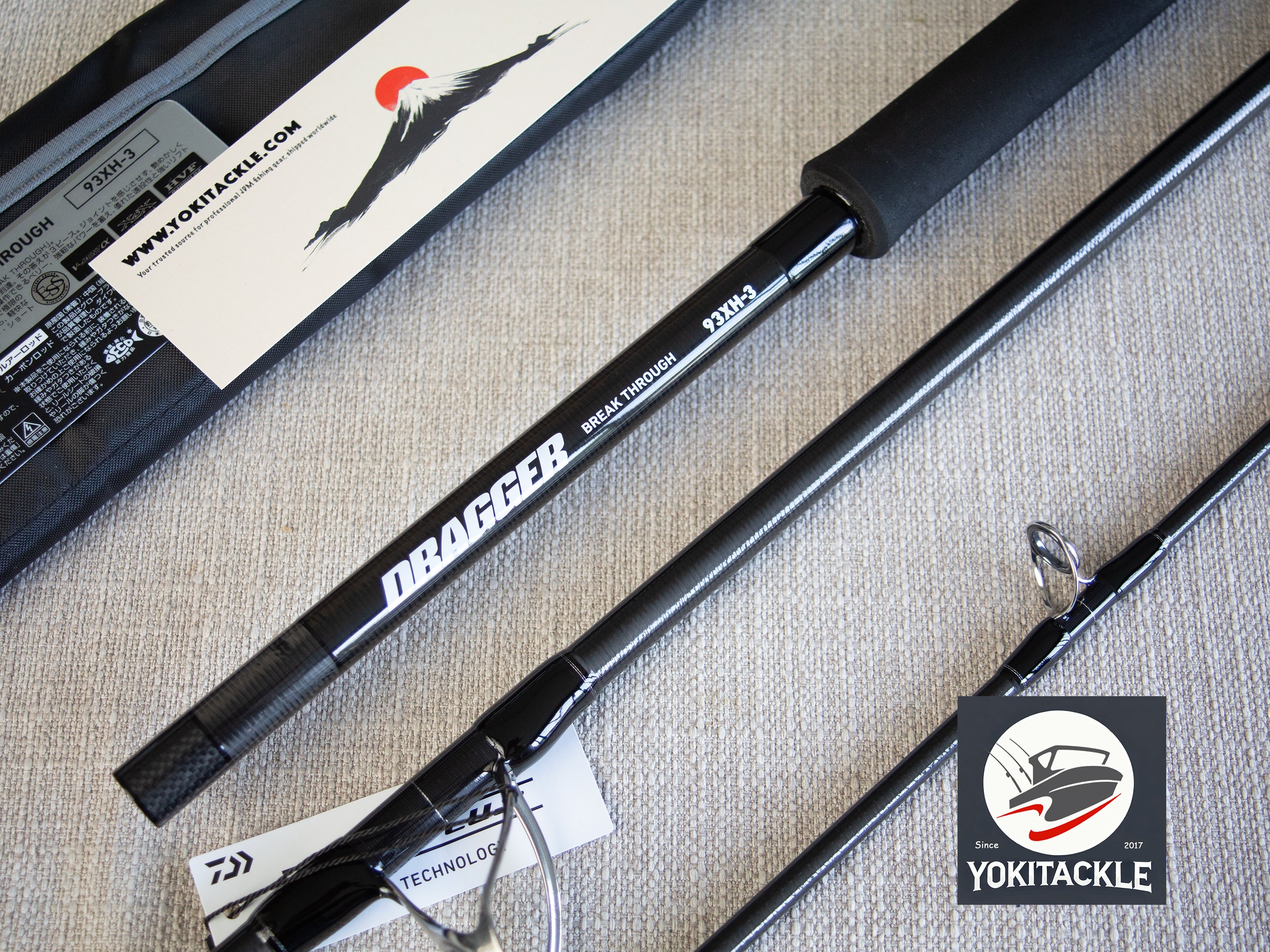 Brand New Daiwa DRAGGER BREAK THROUGH 93XH-3 Spinning Rod
