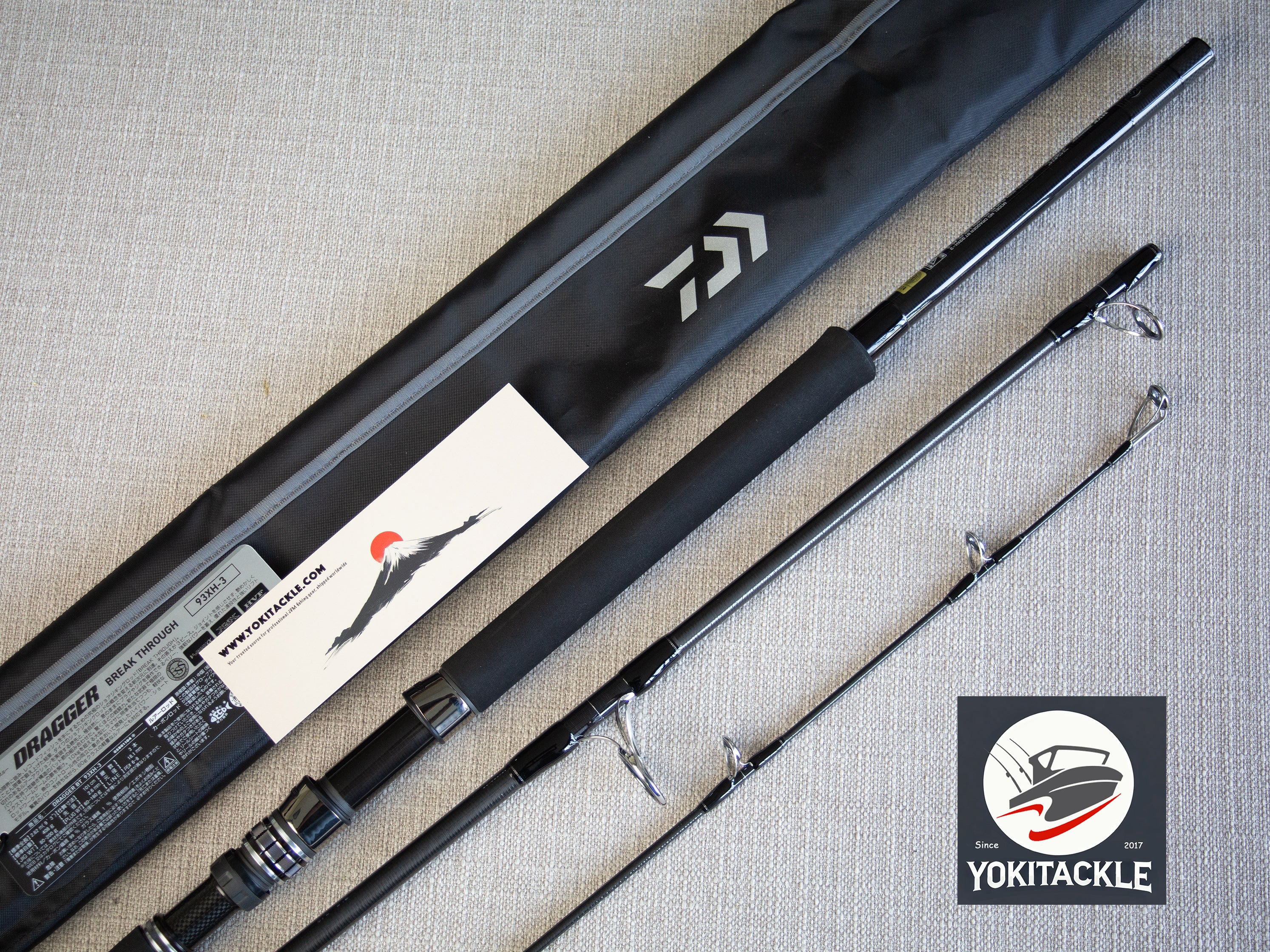 Brand New Daiwa DRAGGER BREAK THROUGH 93XH-3 Spinning Rod