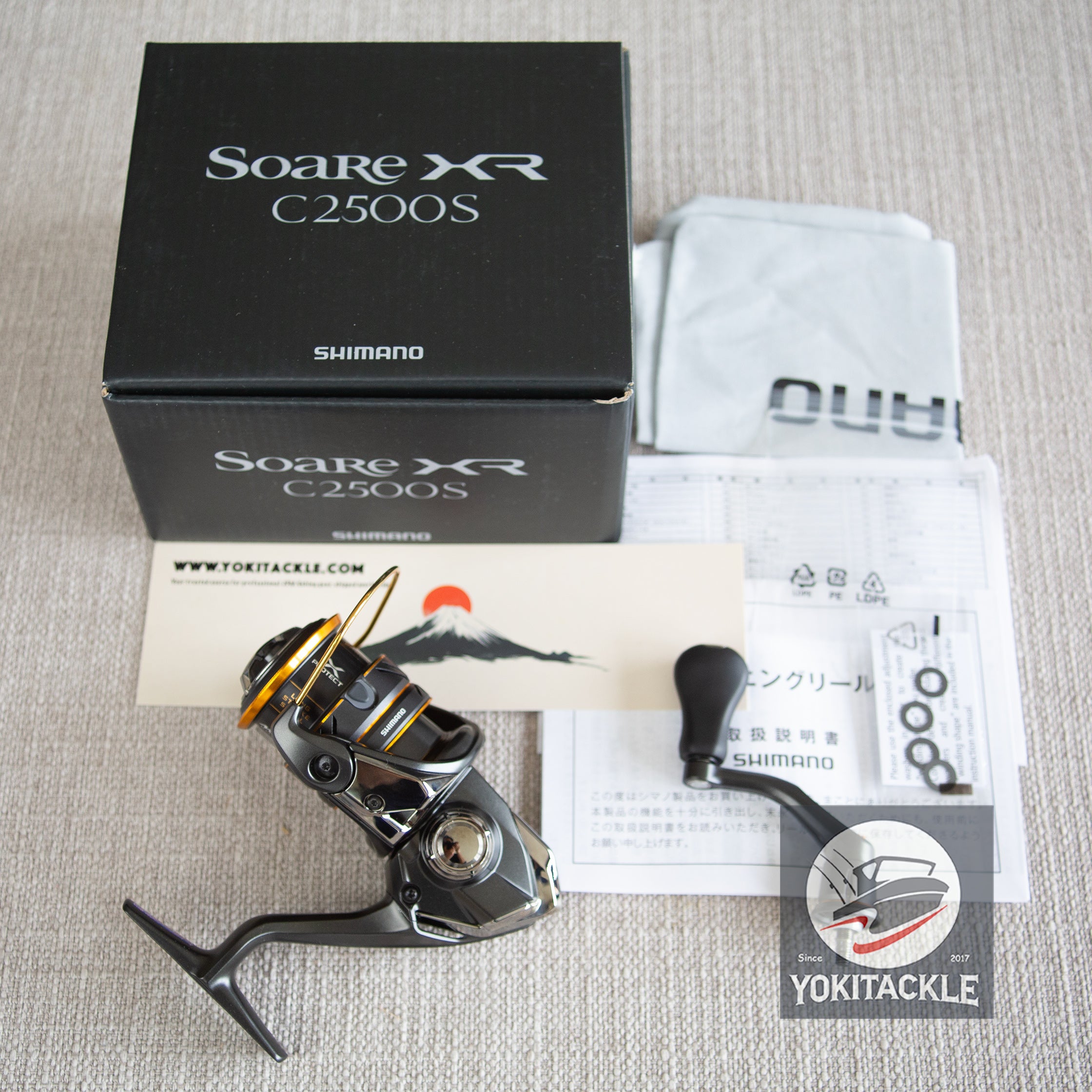 Brand New Shimano 22 SOARE XR C2500S Fishing Spinning Reel