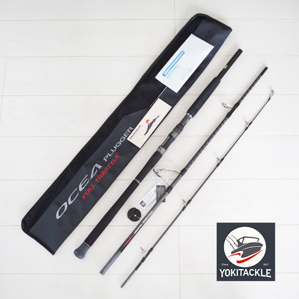 Shimano 24 OCEA PLUGGER FULL THROTTLE S82XH-3 Spinning Rod – YOKI