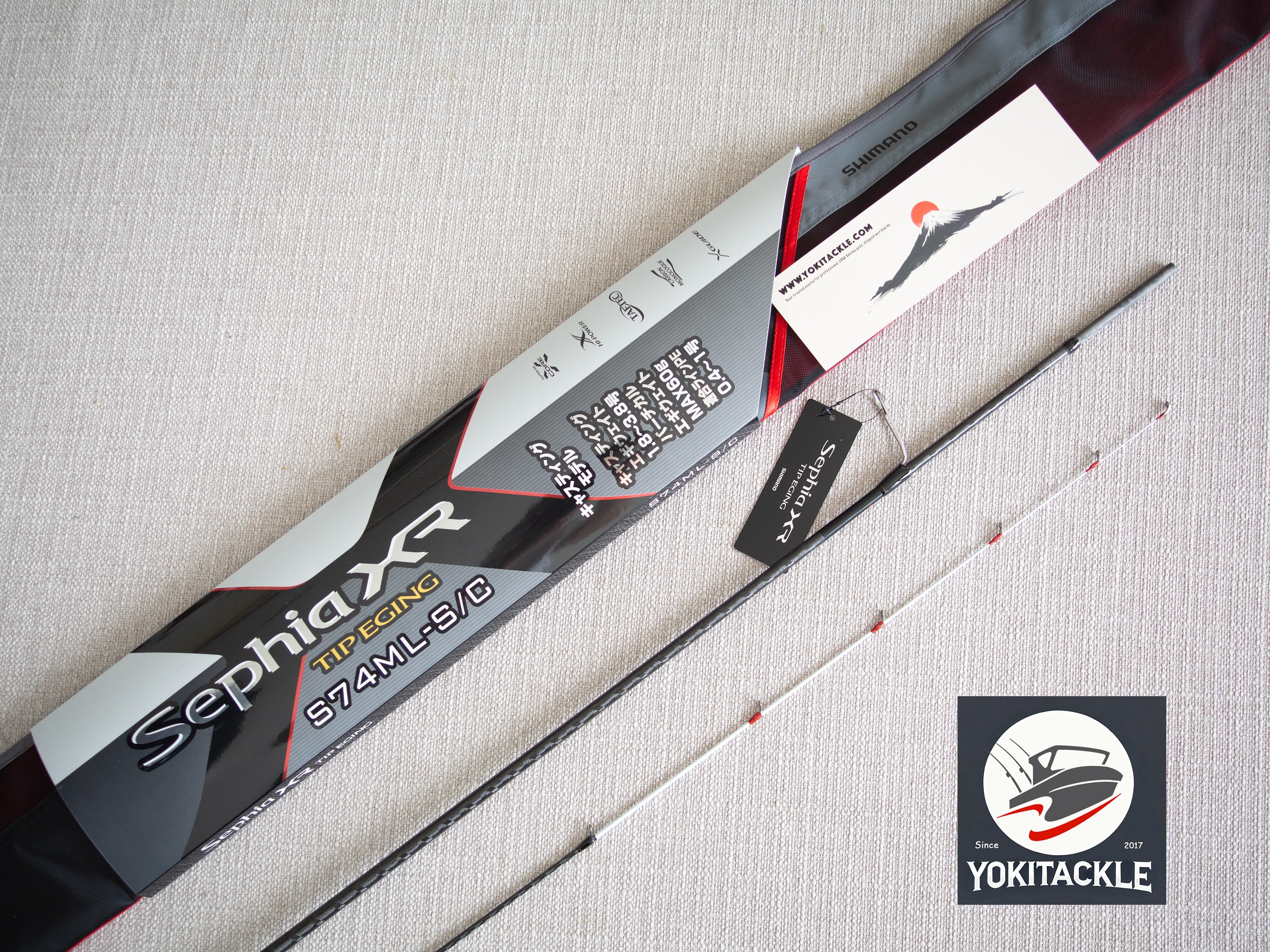 Brand New Shimano Sephia XR TIP Eging S74ML-S/C Spinning rod