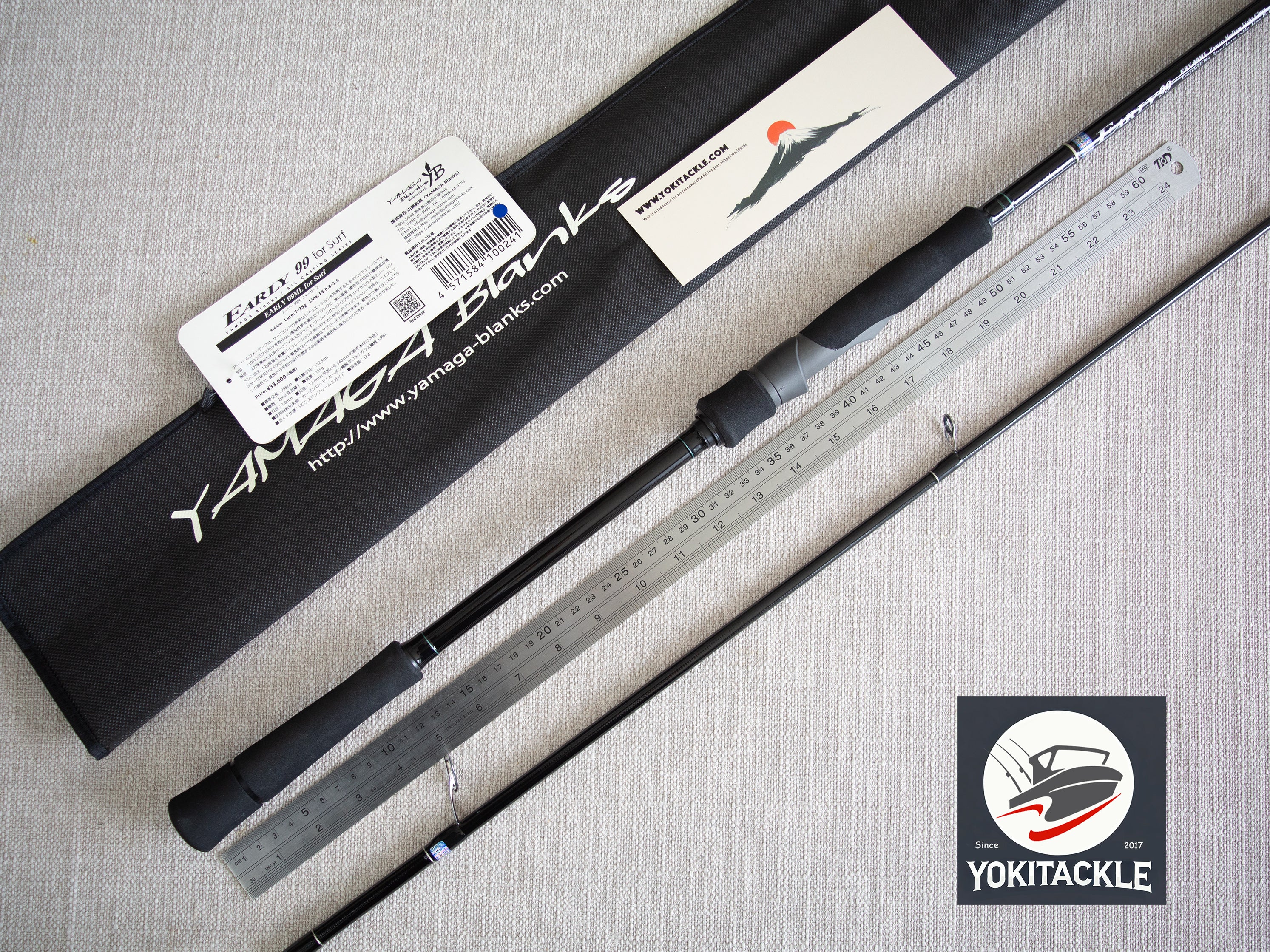 Brand New YAMAGA Blanks EARLY for Surf Regular Fast 99ML Spinning Rod
