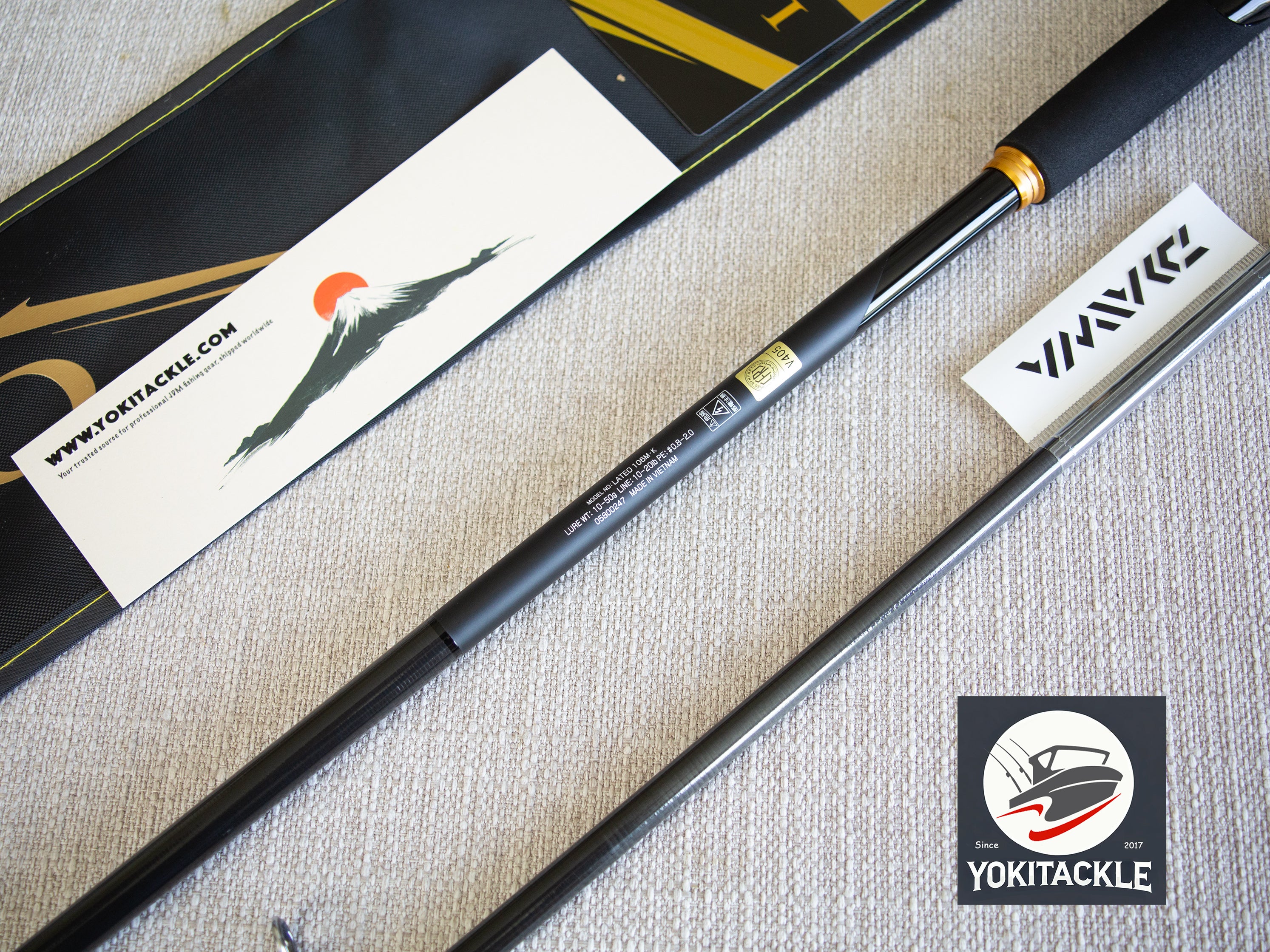 Brand New Daiwa 24 LATEO 106M-K Spinning Rod