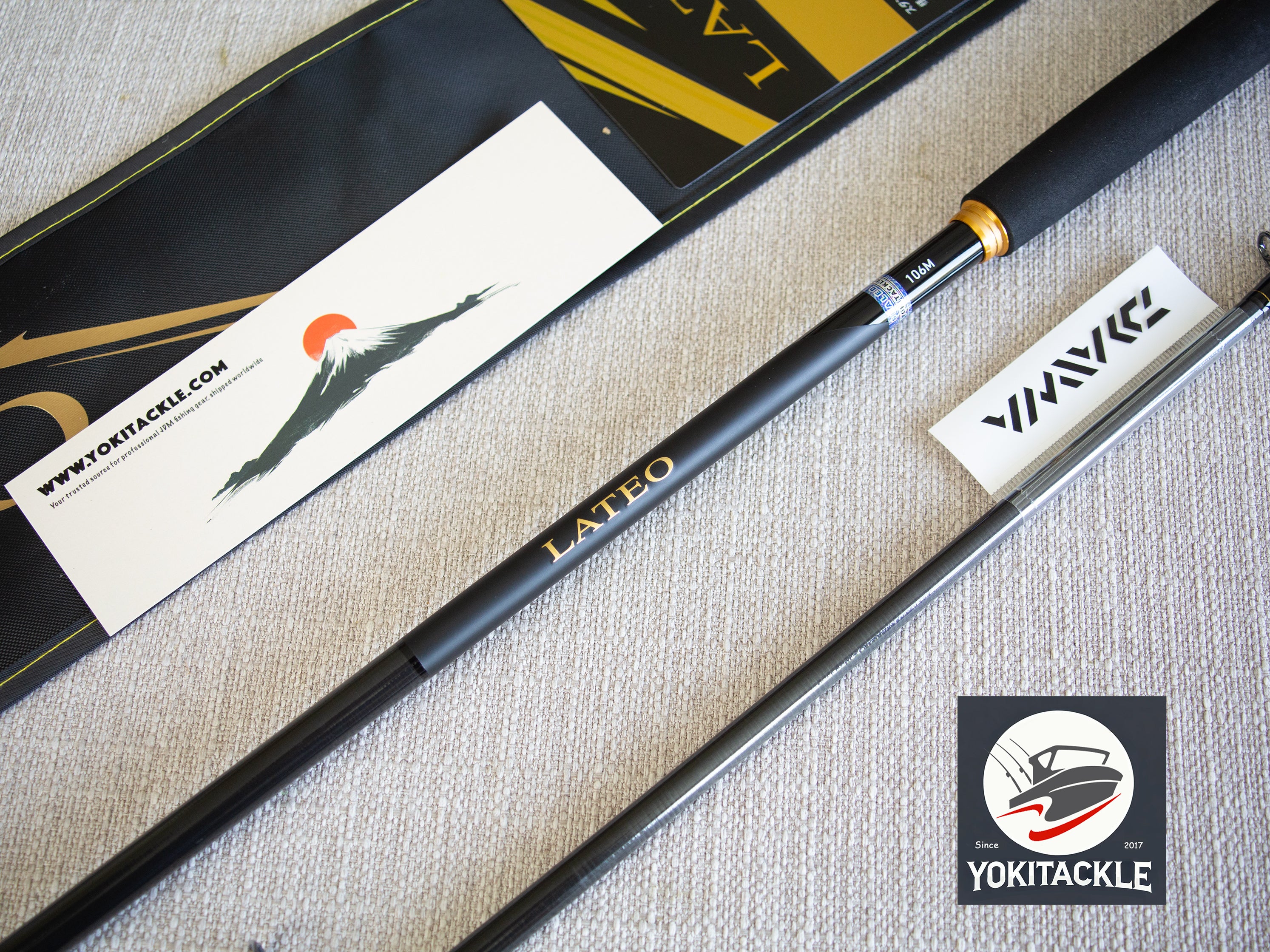 Brand New Daiwa 24 LATEO 106M-K Spinning Rod