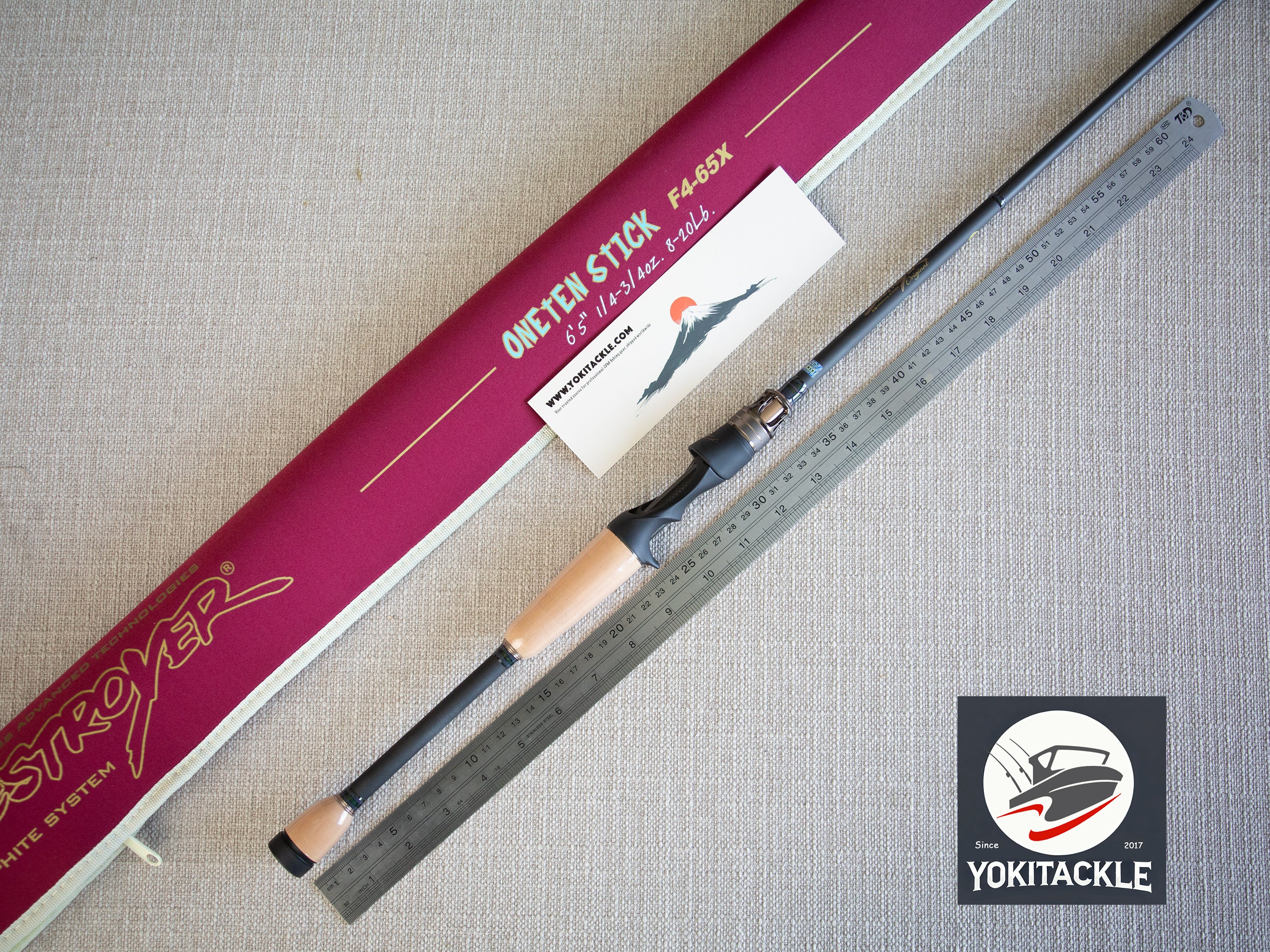 Brand New Megabass DESTROYER F4-65X ONETEN STICK Baitcasting Rod