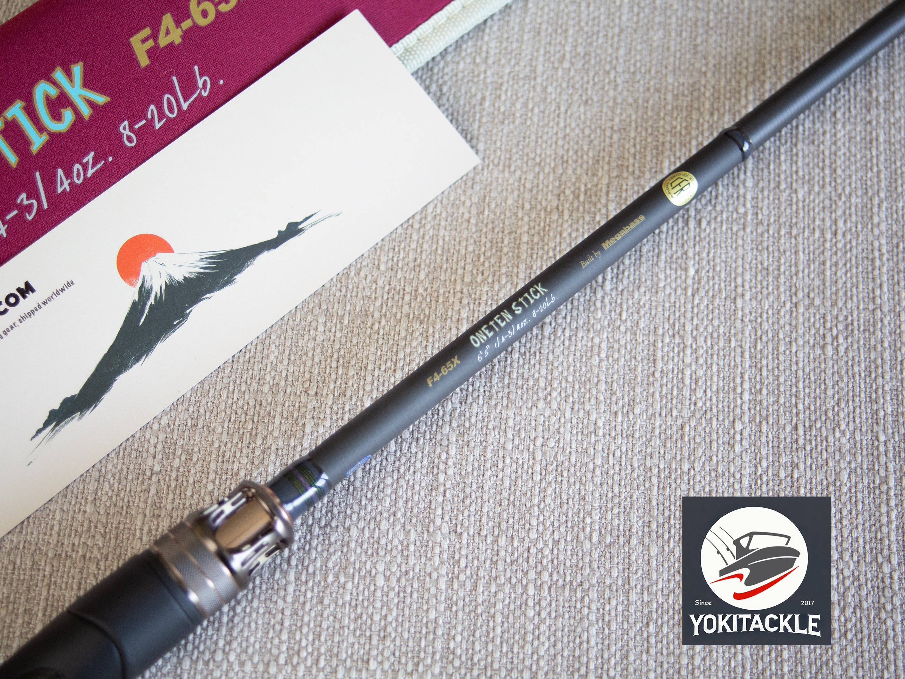 Brand New Megabass DESTROYER F4-65X ONETEN STICK Baitcasting Rod