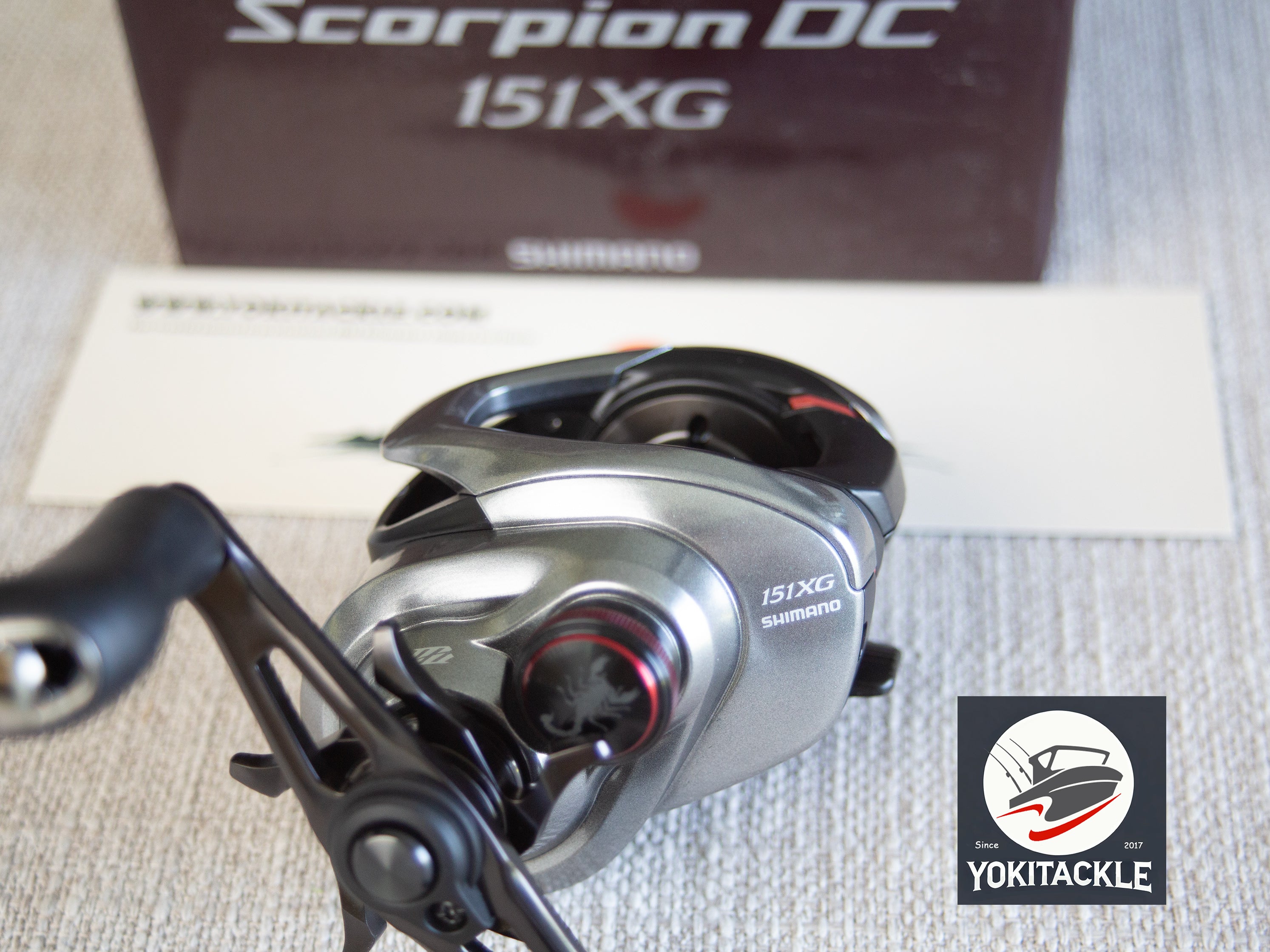 Brand New  Shimano 21 Scorpion DC 151XG LEFT Baitcasting Reel