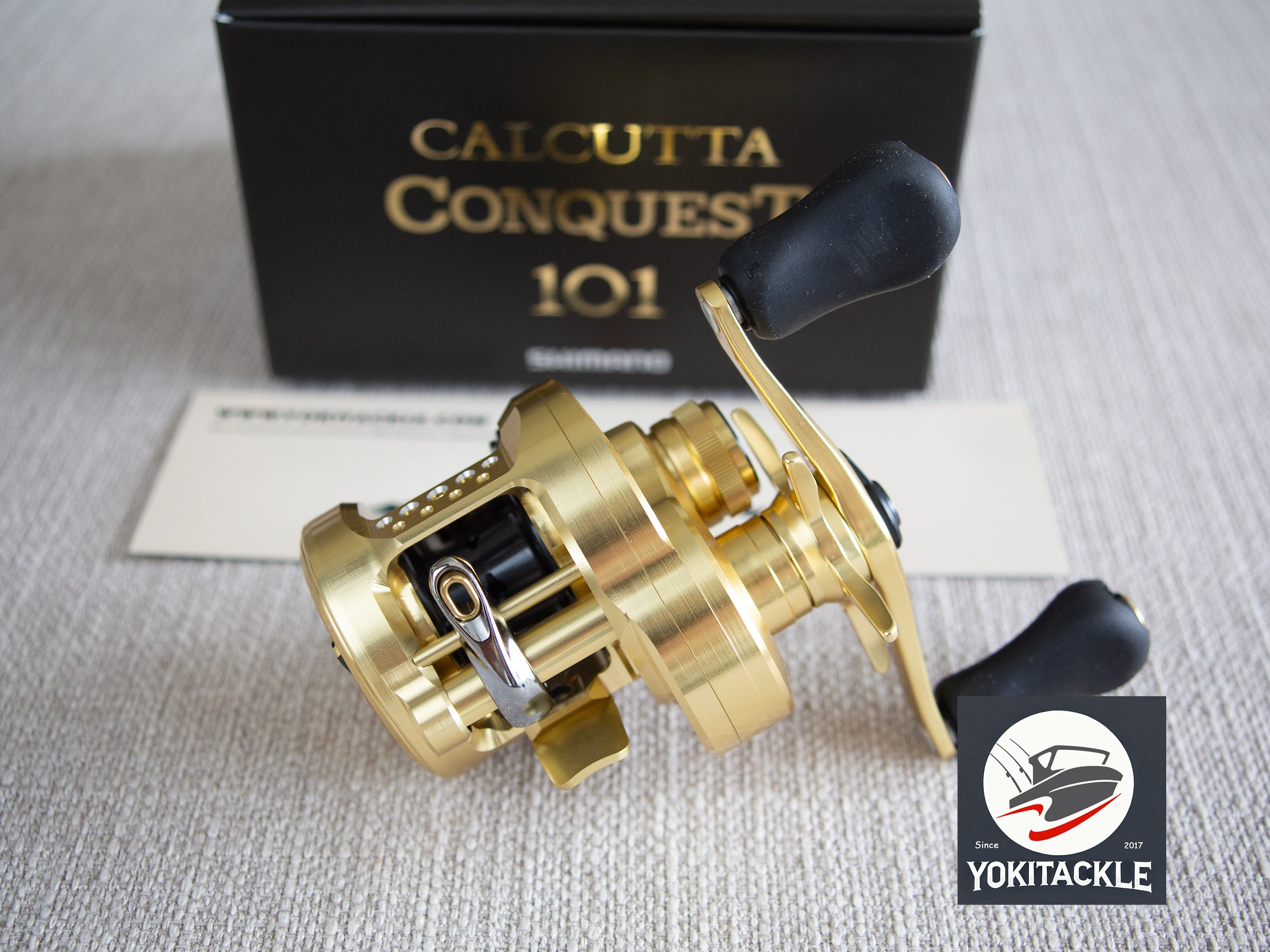 Brand New Shimano 21 CALCUTTA CONQUEST 101 LEFT Casting Reel