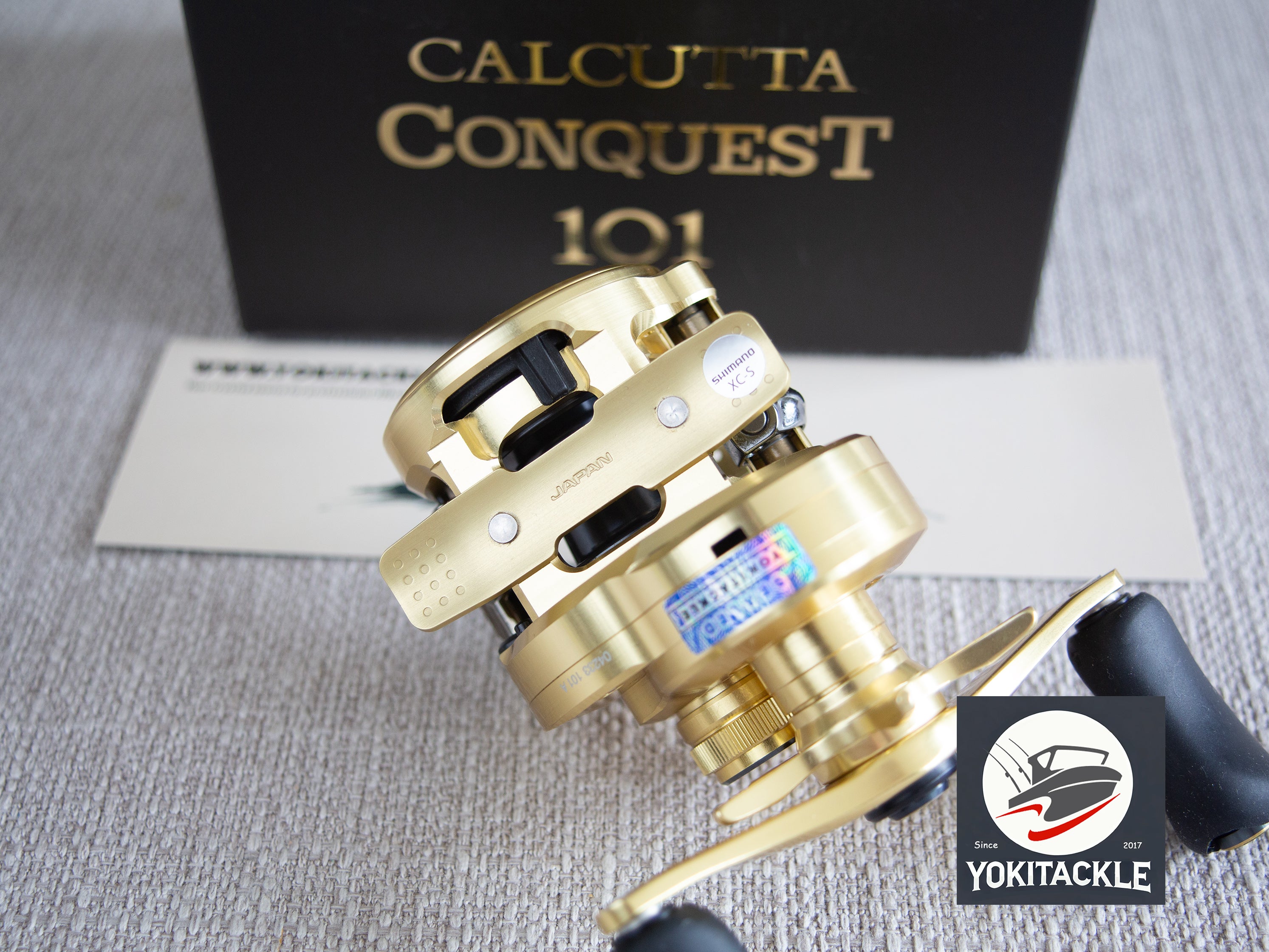 Brand New Shimano 21 CALCUTTA CONQUEST 101 LEFT Casting Reel