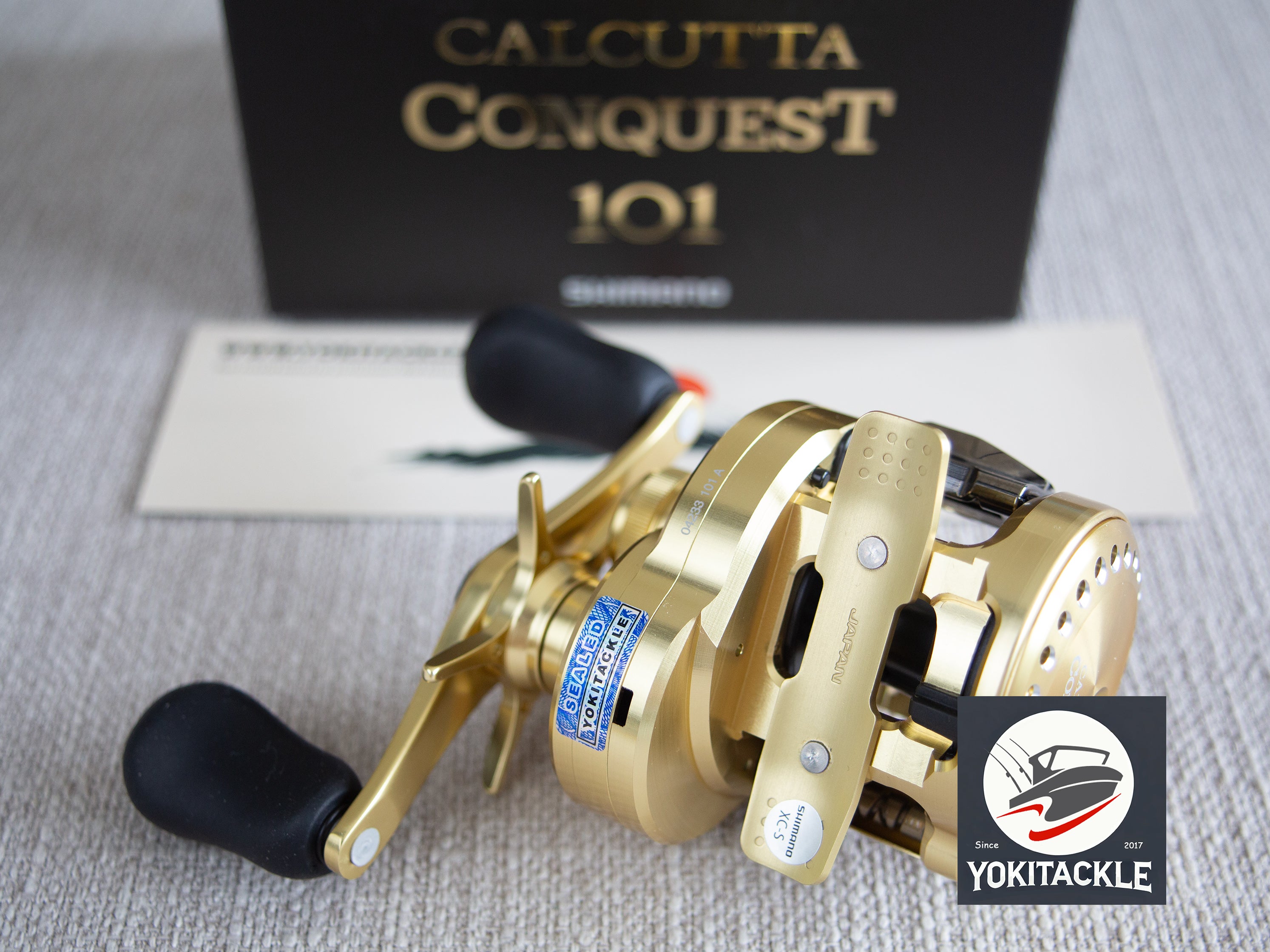Brand New Shimano 21 CALCUTTA CONQUEST 101 LEFT Casting Reel