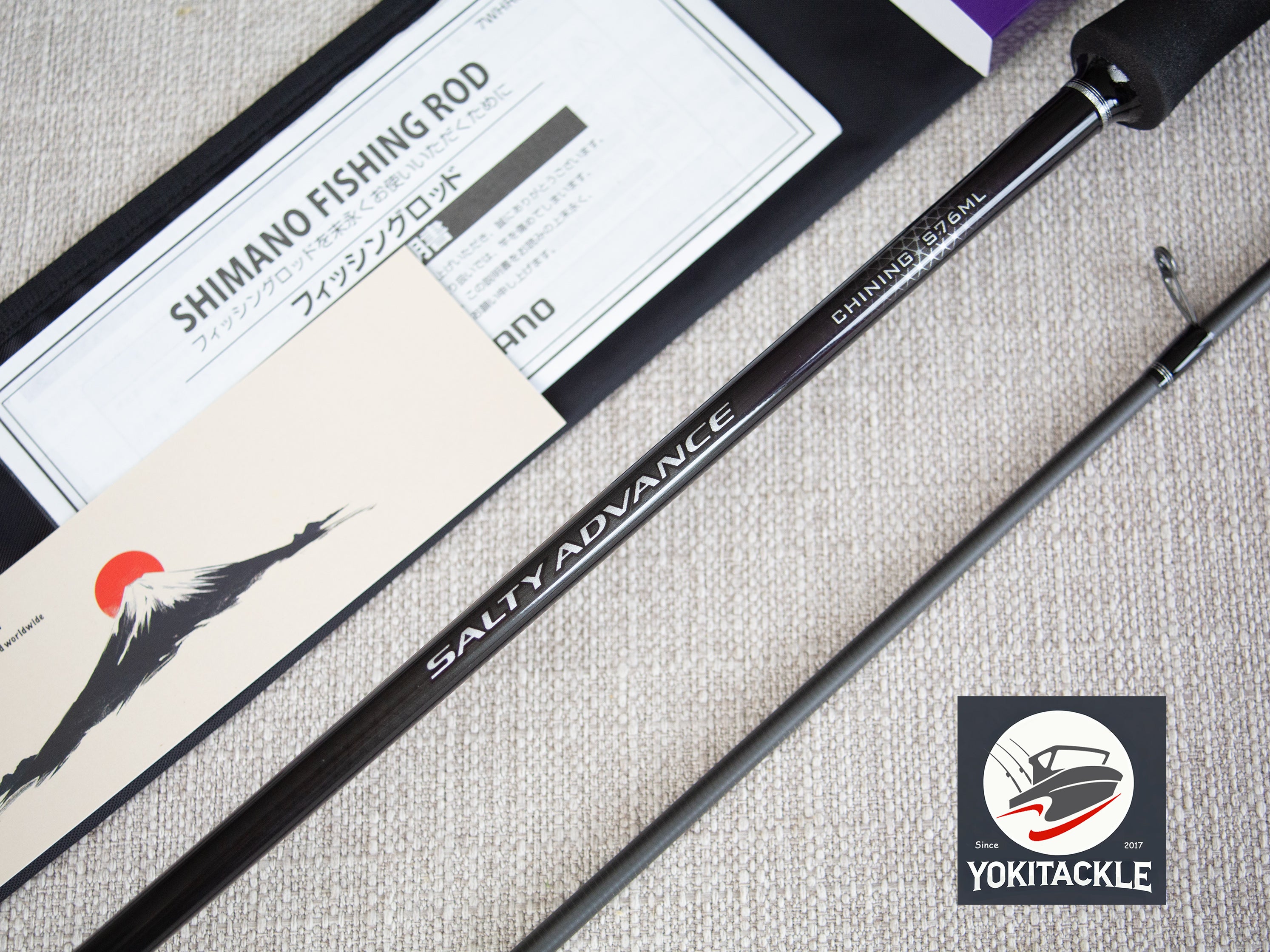 Brand New Shimano 19 Salty Advance CHINING S76ML Spinning Rod