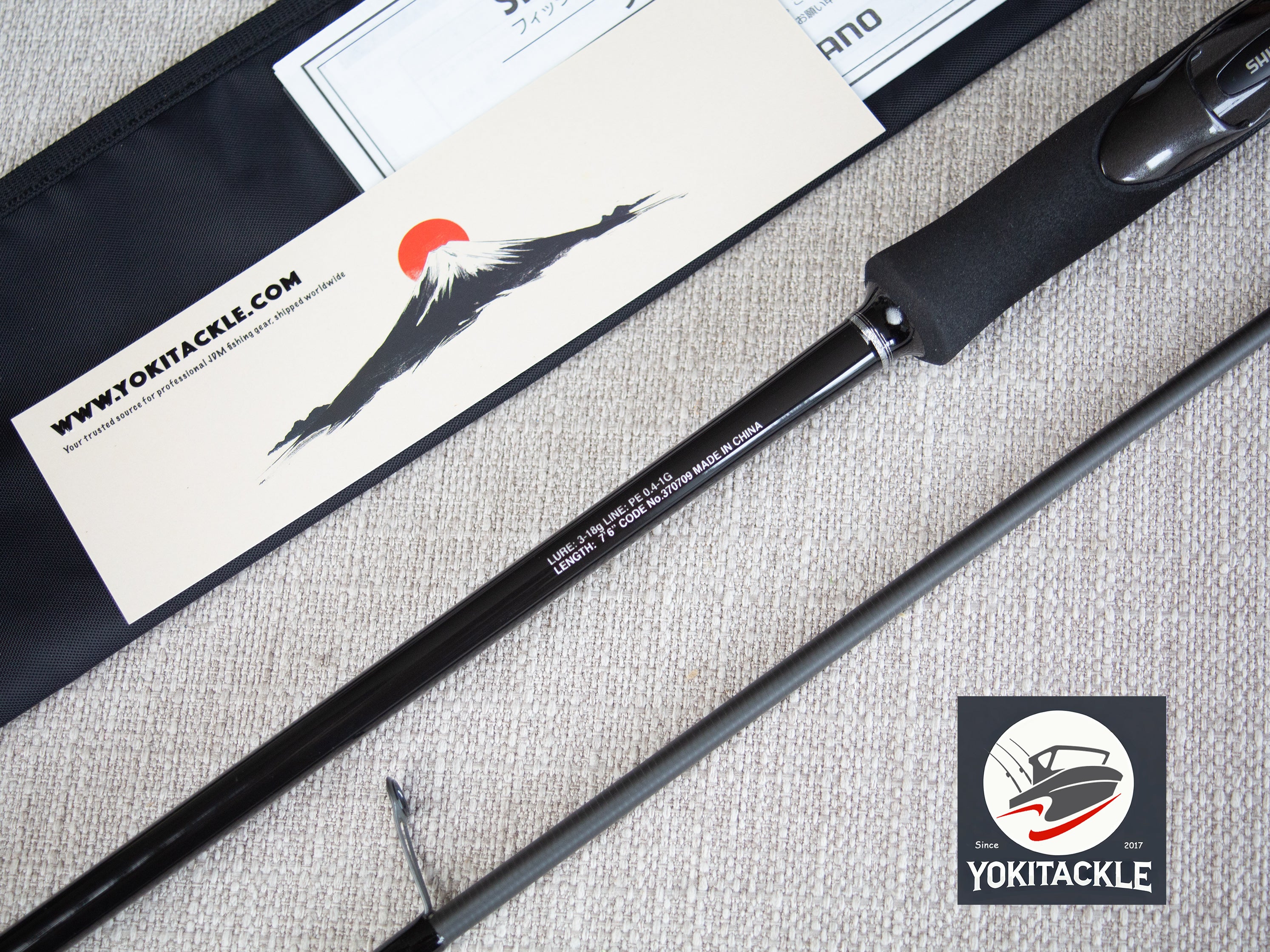 Brand New Shimano 19 Salty Advance CHINING S76ML Spinning Rod