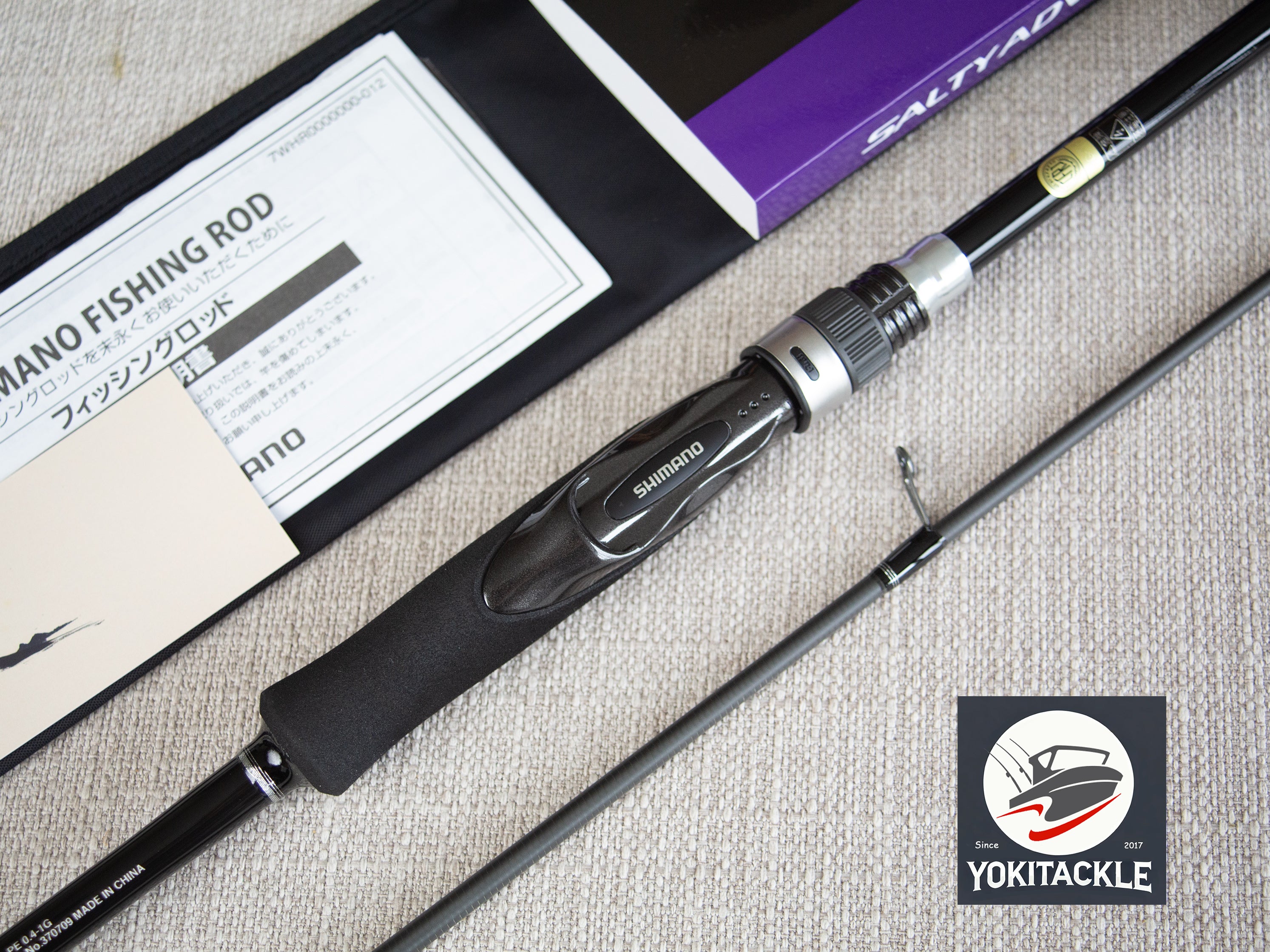 Brand New Shimano 19 Salty Advance CHINING S76ML Spinning Rod