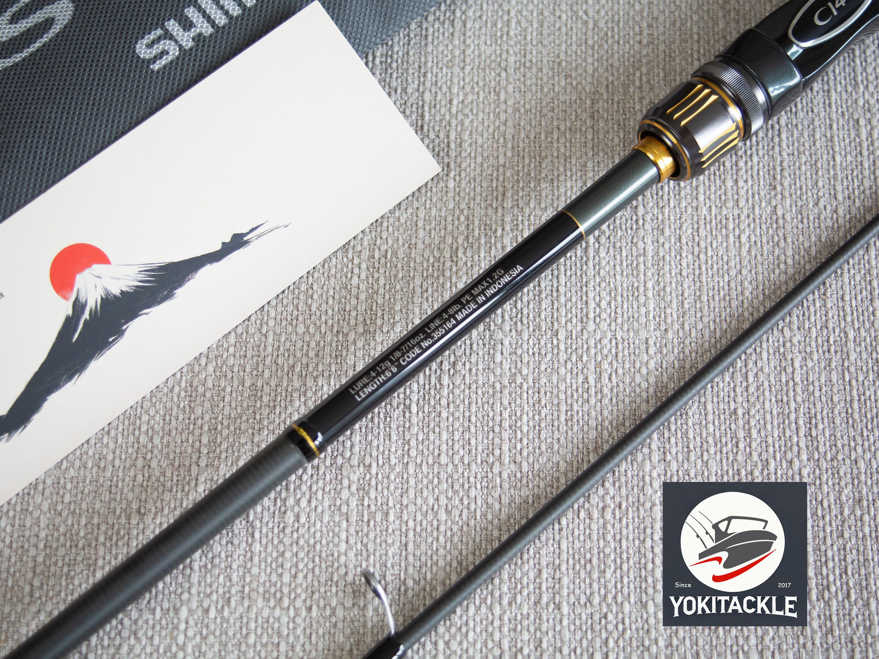 Brand New Shimano BASS ONE XT 266ML-2 Spinning Rod for Bass