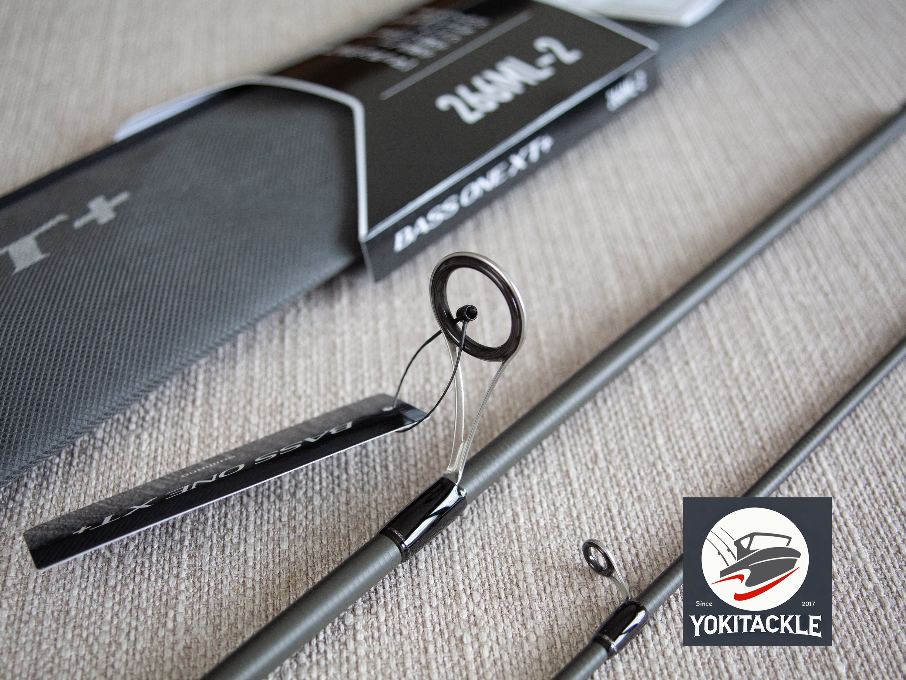 Brand New Shimano BASS ONE XT 266ML-2 Spinning Rod for Bass