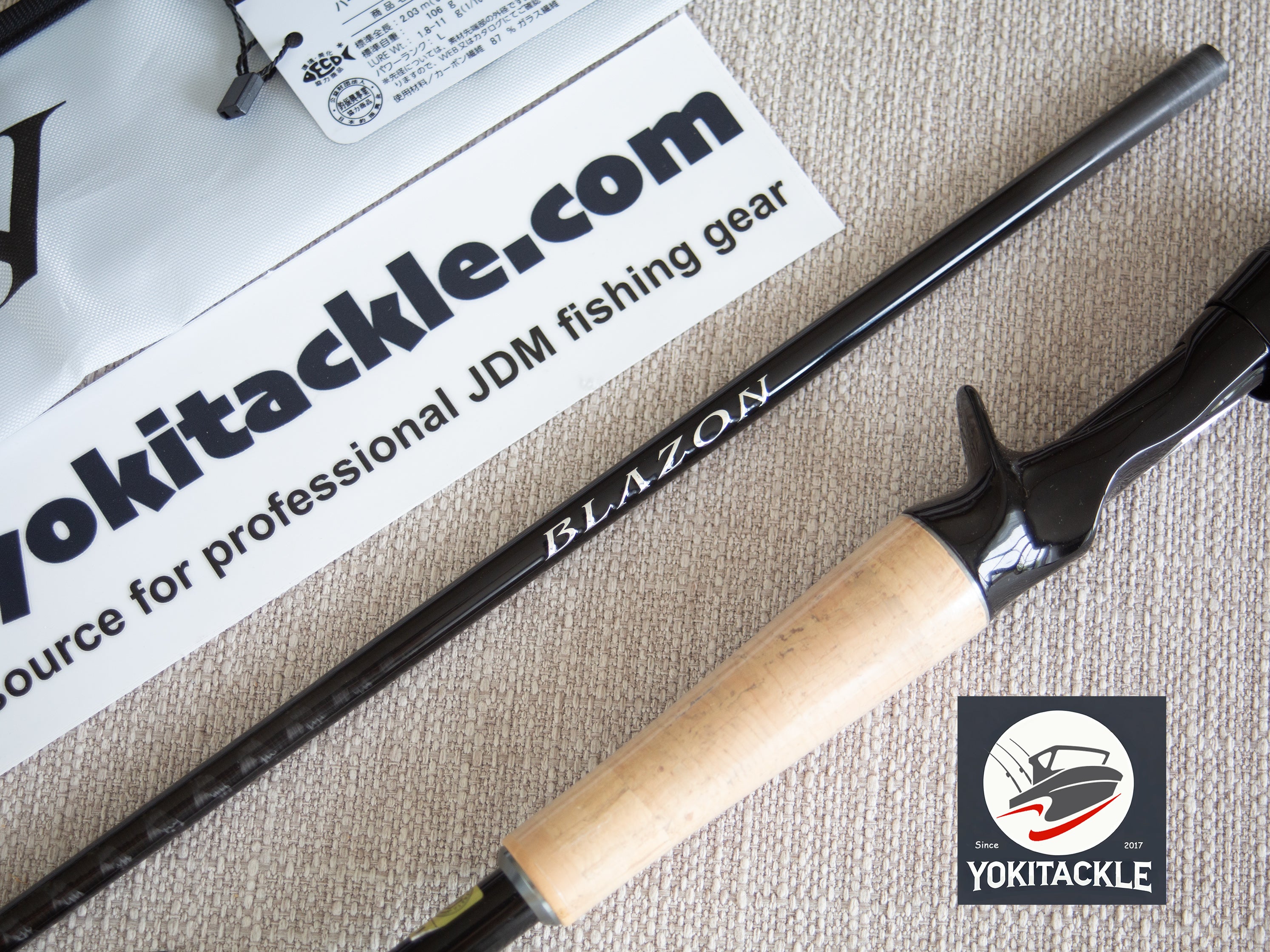 Brand New Daiwa BLAZON C68L-BF Baitcasting Rod for Bass