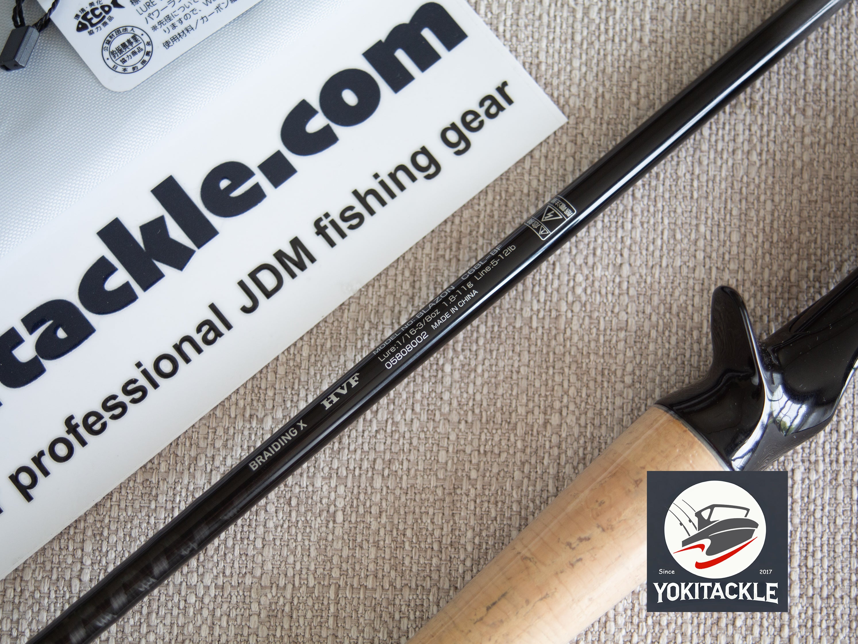 Brand New Daiwa BLAZON C68L-BF Baitcasting Rod for Bass