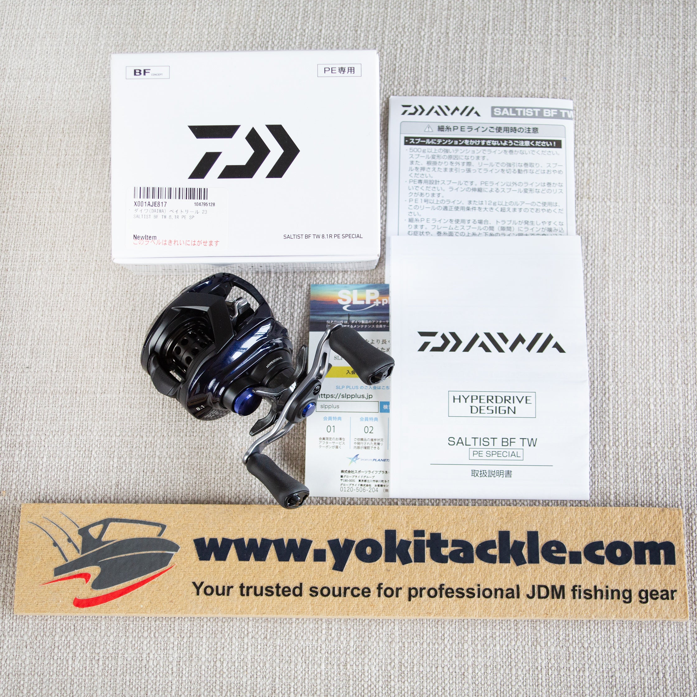 Brand New Daiwa 23 SALTIST BF TW 8.1R PE SPECIAL Baitcasting Reel