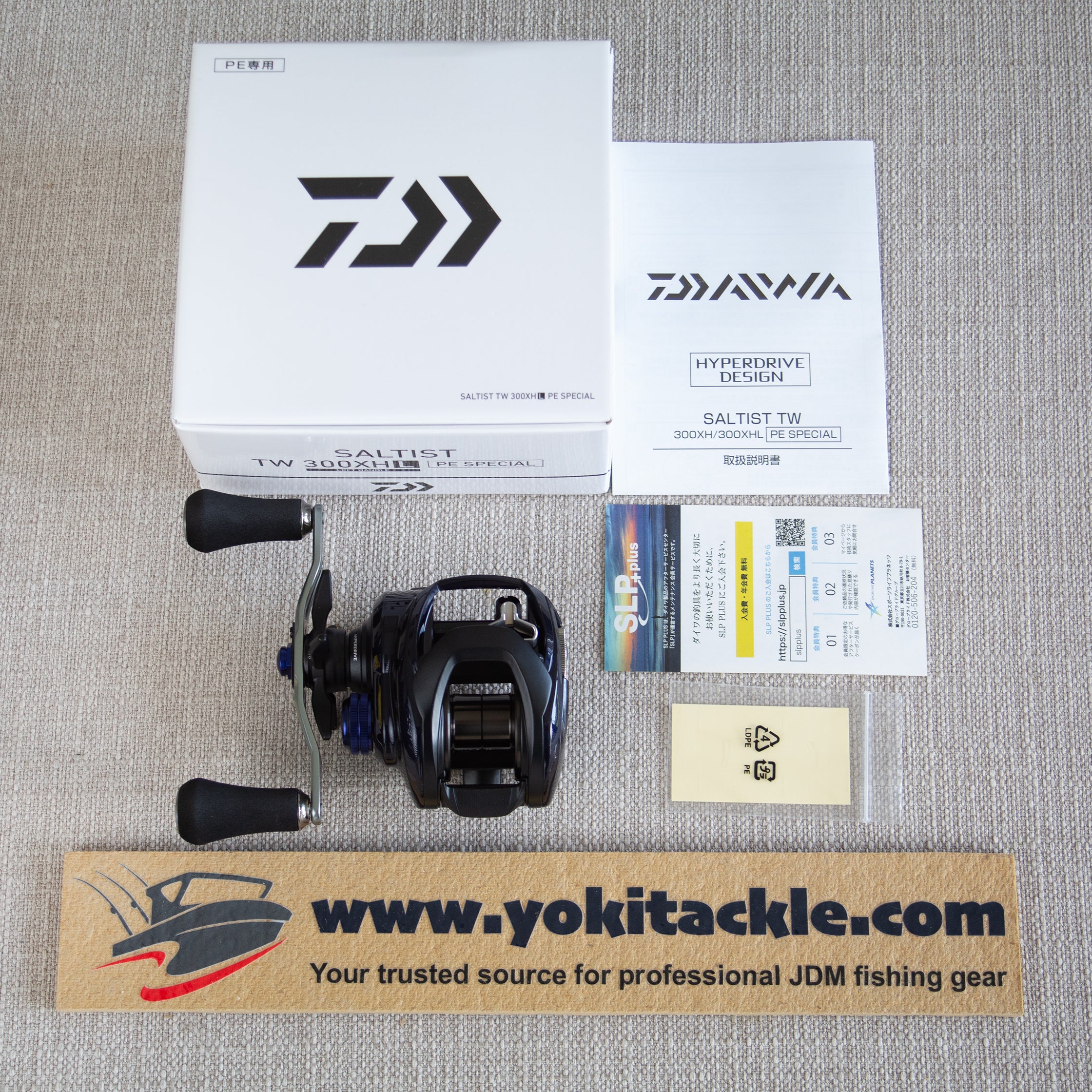Brand New Daiwa 23 SALTIST SV TW 300XHL PE SPECIAL Baitcasting Reel