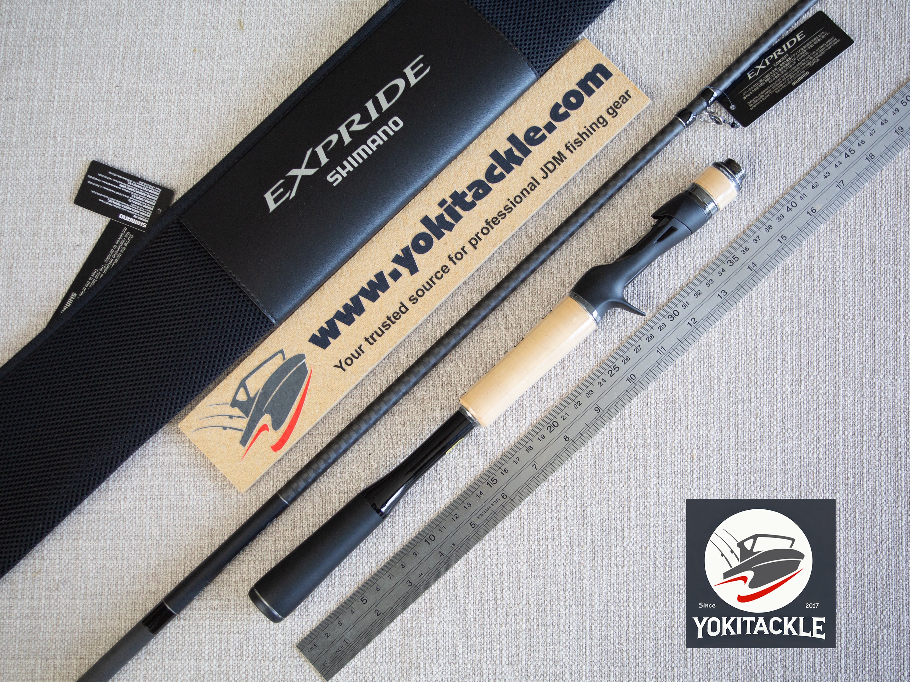 Brand New Shimano 22 Expride 1 piece 172MH Baitcasting Rod for Bass
