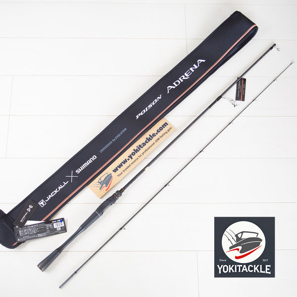 Brand New Shimano JACKALL 24 Poison Adrena 272ML-2 Spinning rod