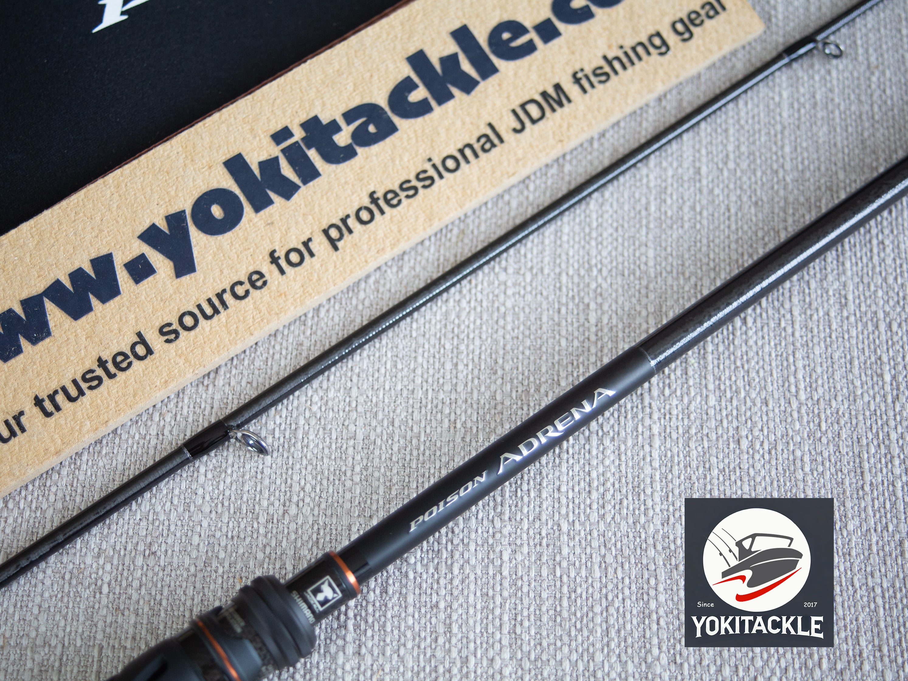 Brand New Shimano JACKALL 24 Poison Adrena 272ML-2 Spinning rod