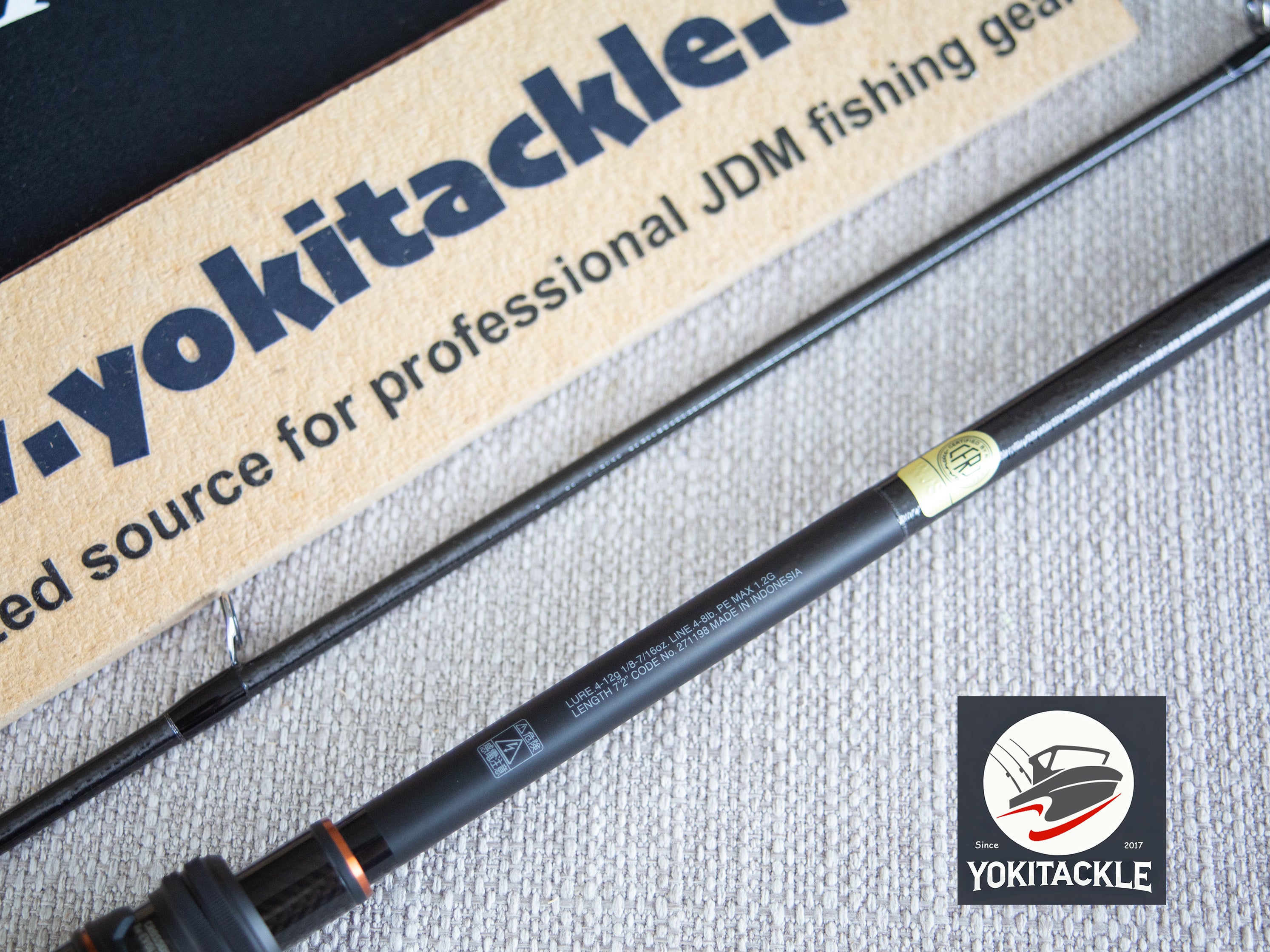 Brand New Shimano JACKALL 24 Poison Adrena 272ML-2 Spinning rod