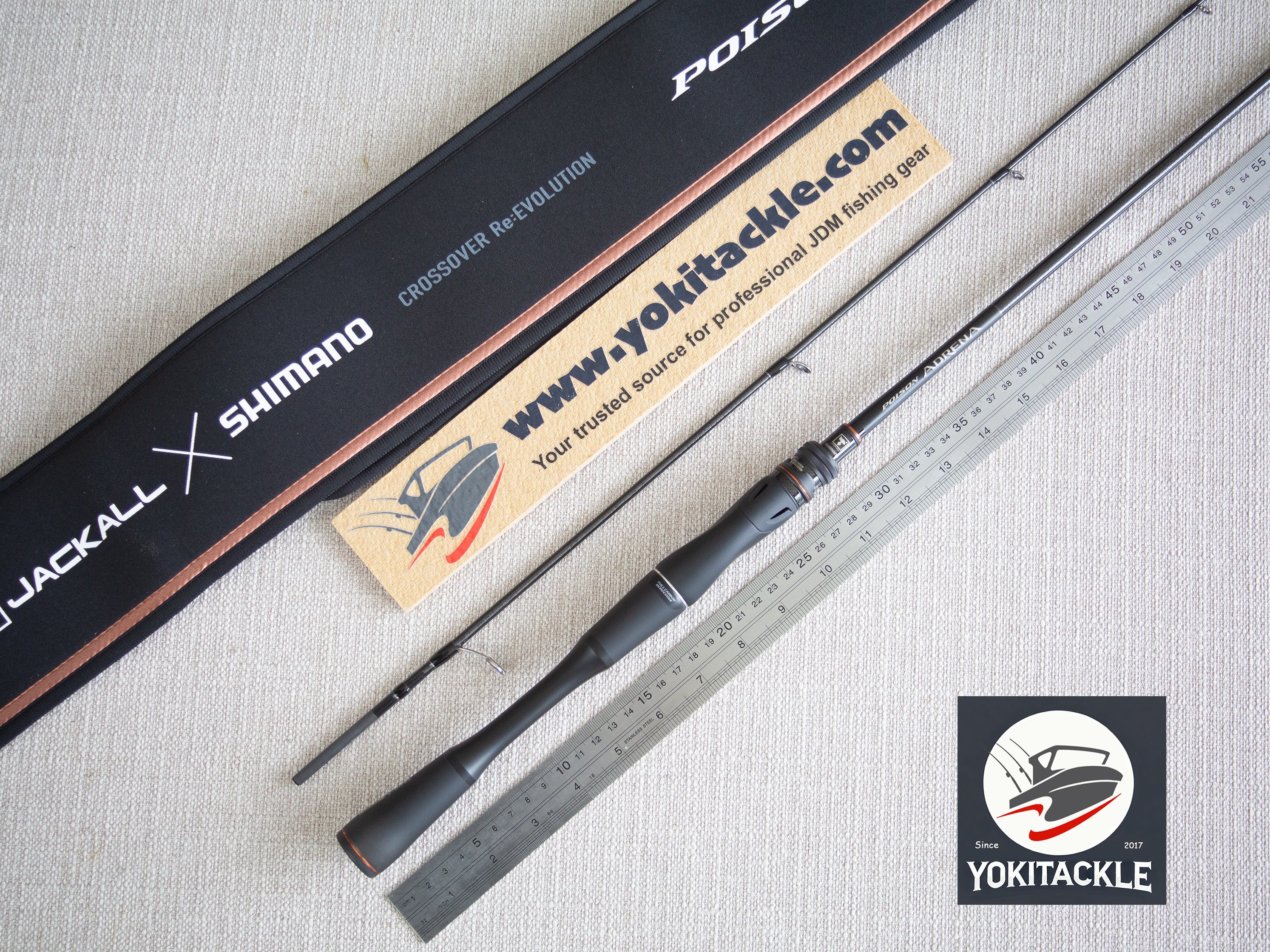 Brand New Shimano JACKALL 24 Poison Adrena 264UL-2 Spinning rod