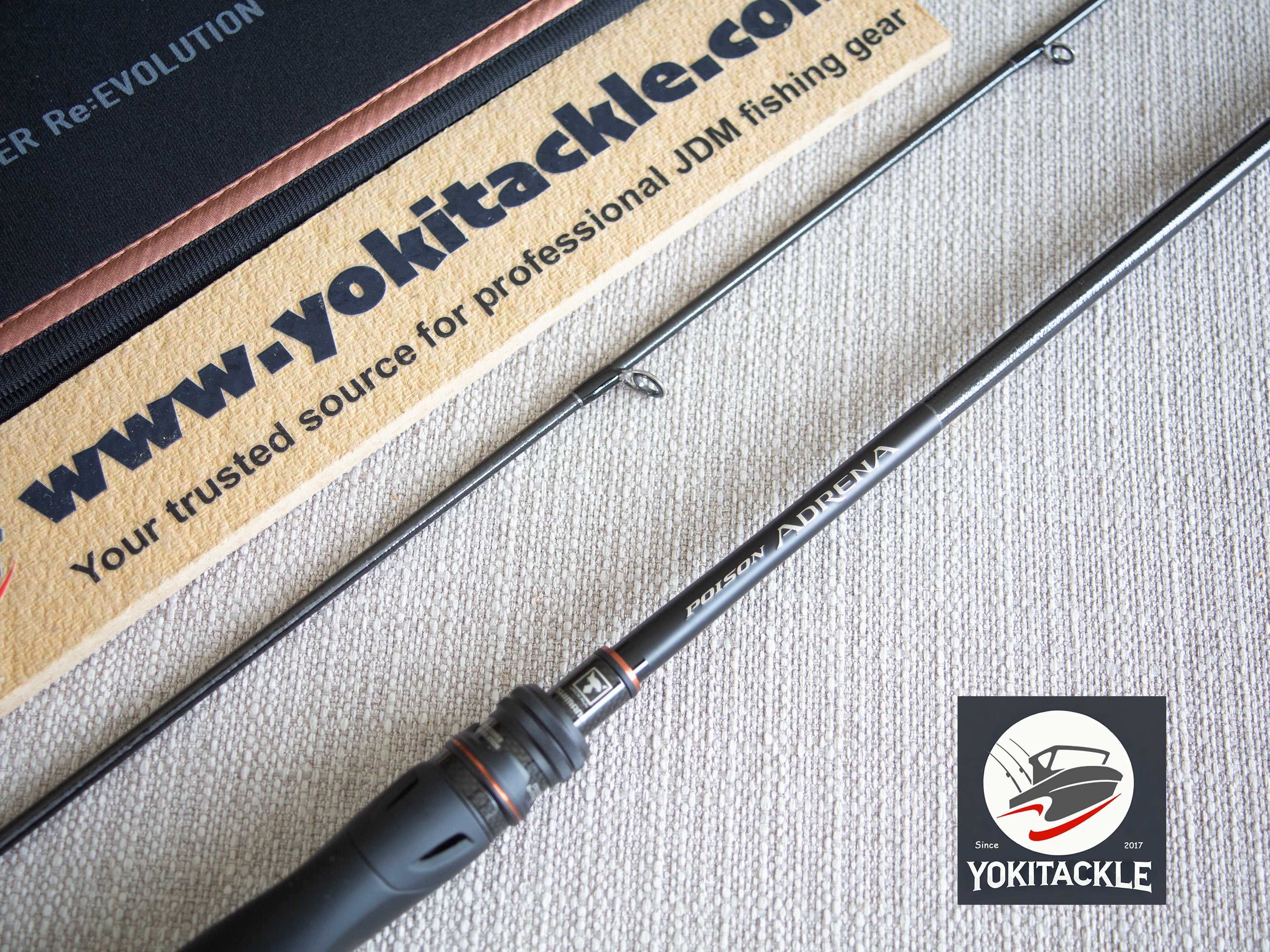 Brand New Shimano JACKALL 24 Poison Adrena 264UL-2 Spinning rod