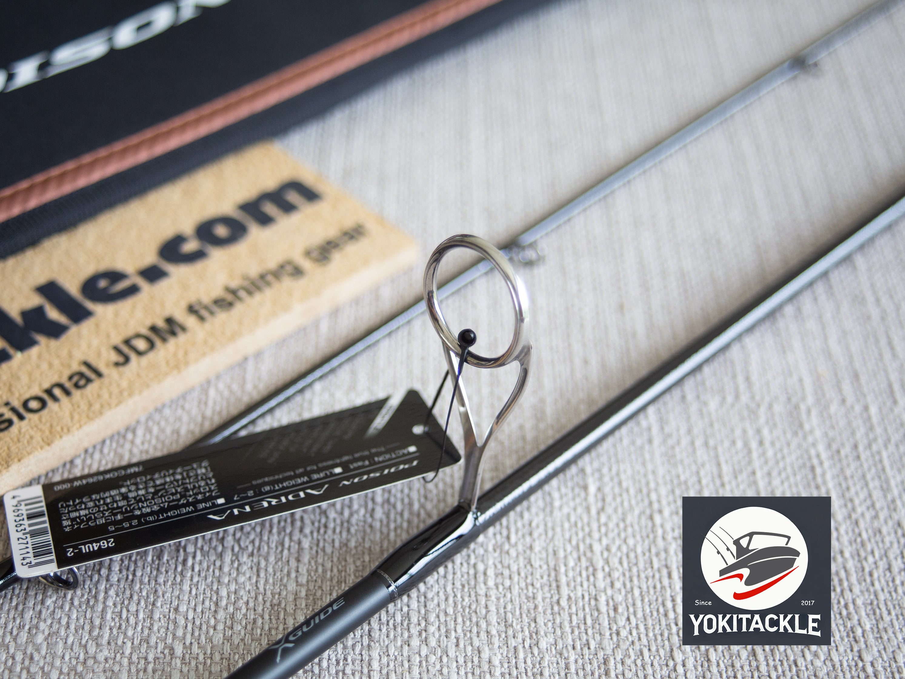 Brand New Shimano JACKALL 24 Poison Adrena 264UL-2 Spinning rod