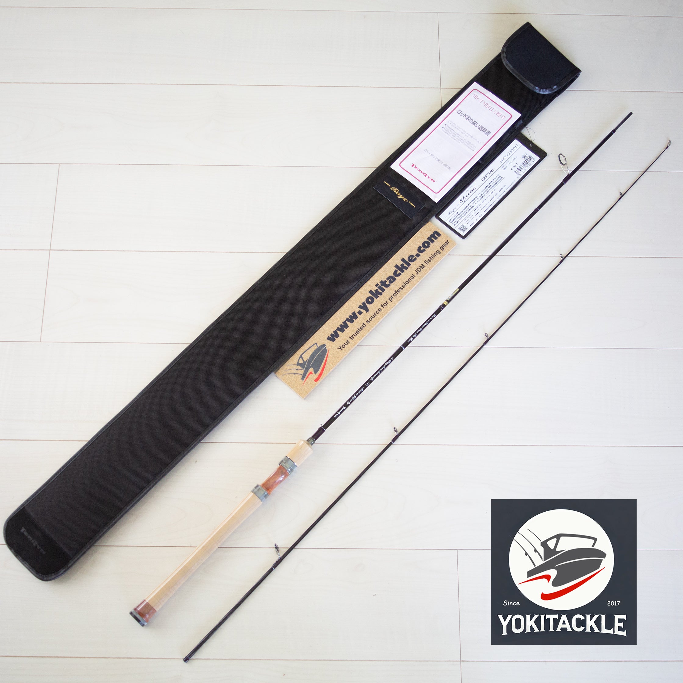 Brand New Tenryu Rayz Spectra RZS71ML Spinning Rod for Trout
