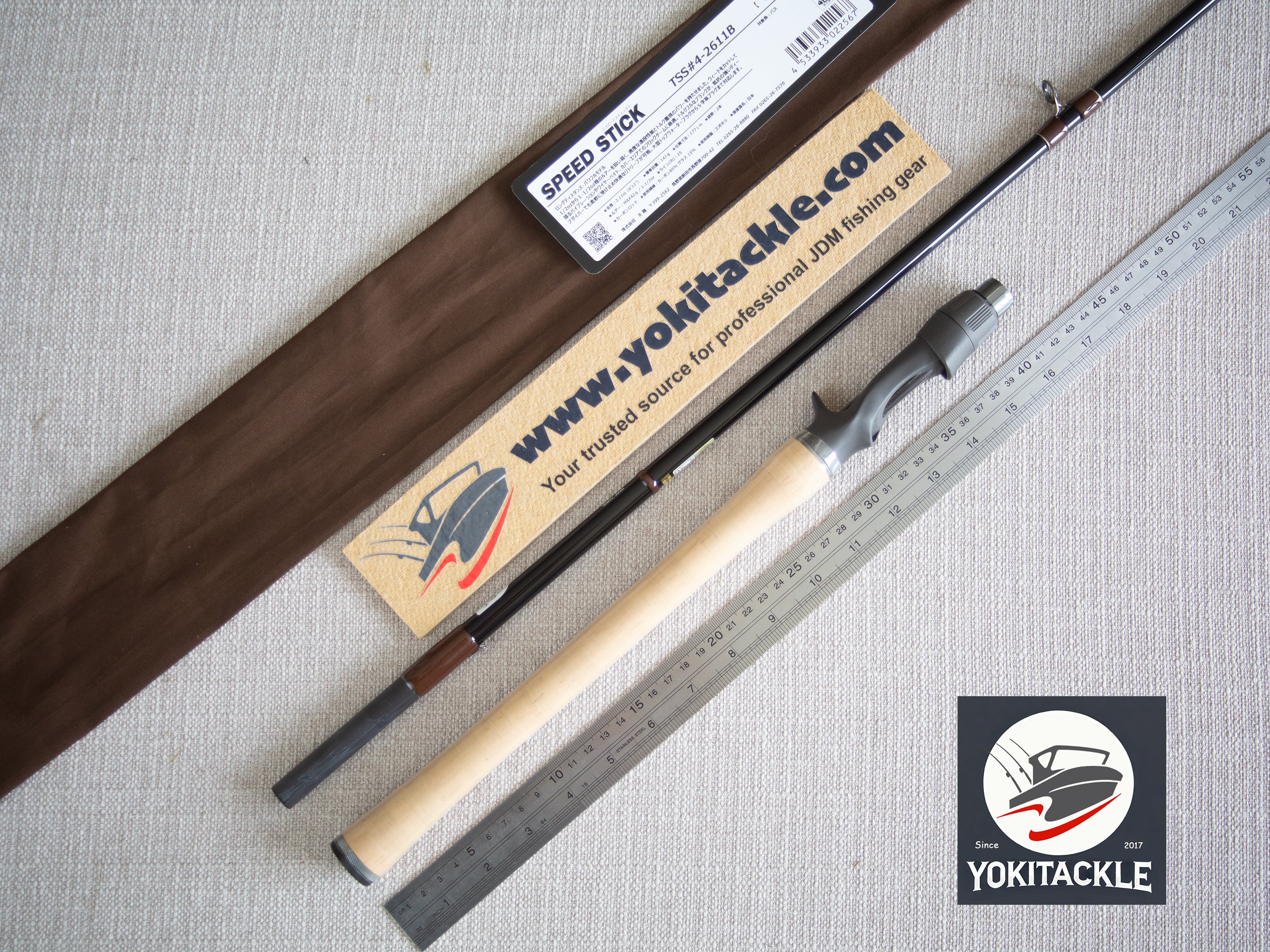 Brand New Tenryu SPEED STICK TSS#4-2611B Baitcasting Rod for Bass