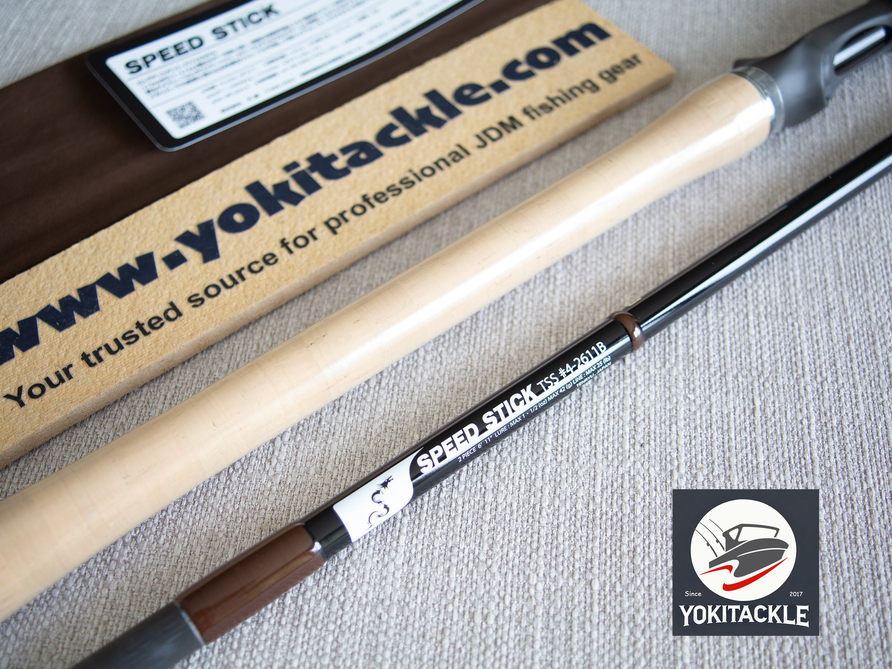Brand New Tenryu SPEED STICK TSS#4-2611B Baitcasting Rod for Bass