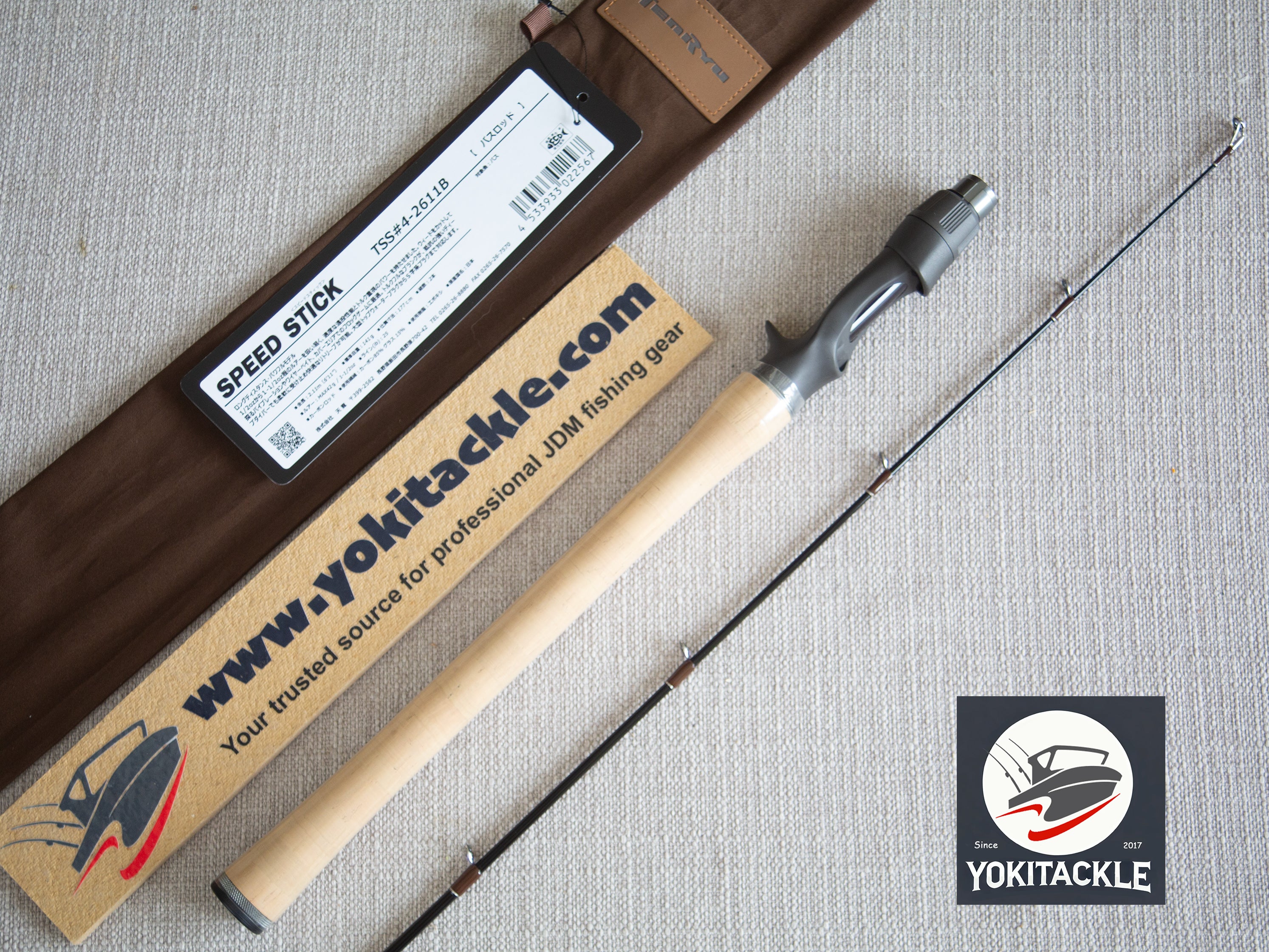 Brand New Tenryu SPEED STICK TSS#4-2611B Baitcasting Rod for Bass