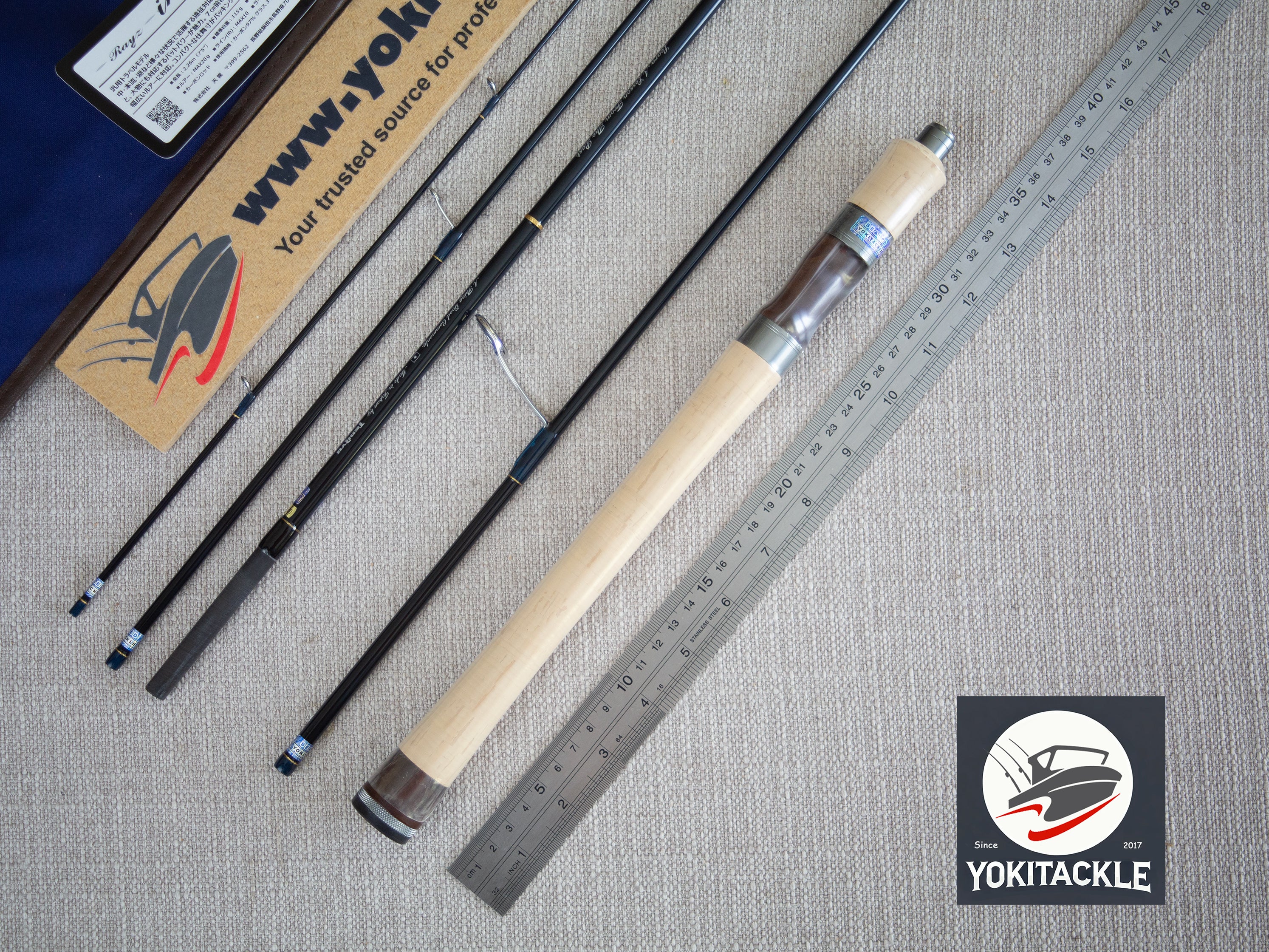 Brand New Tenryu 23 Rayz Integral RZI755S-MLM 5 Piece Spinning Rod for Trout