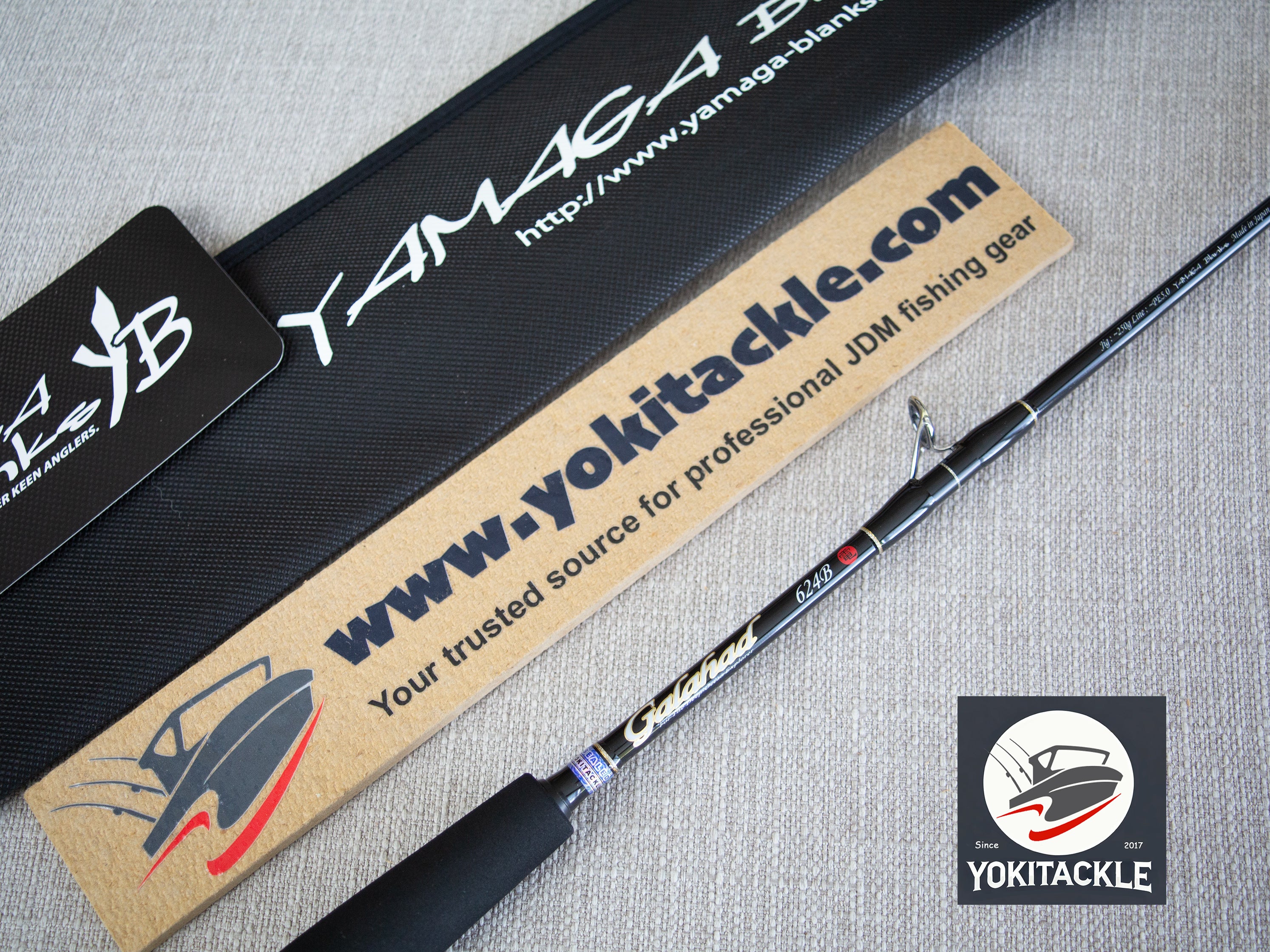 Brand New YAMAGA Blanks Galahad 624B For Electric Baitcasting Rod