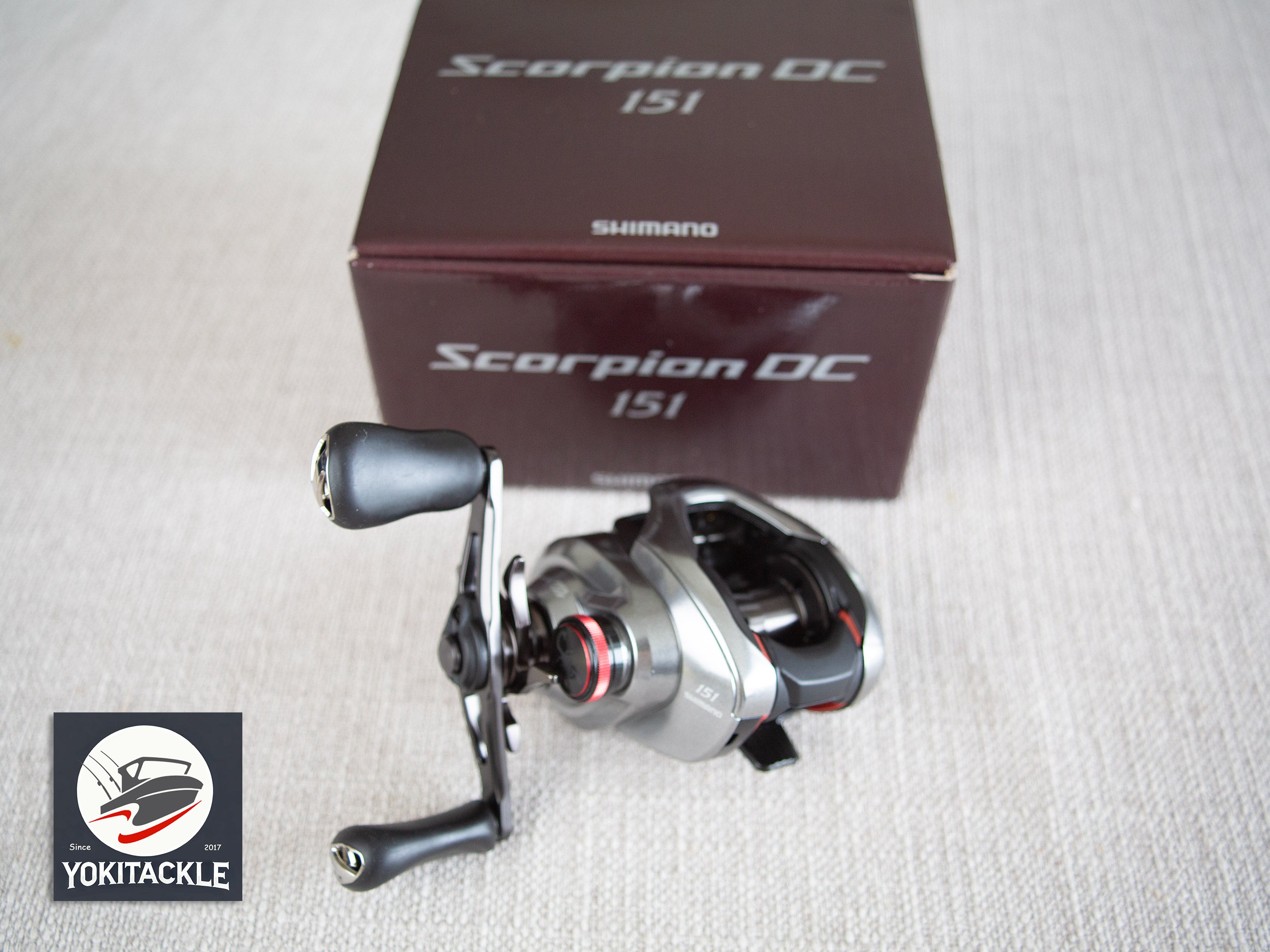 Brand New  Shimano 21 Scorpion DC 151 LEFT Baitcasting Reel