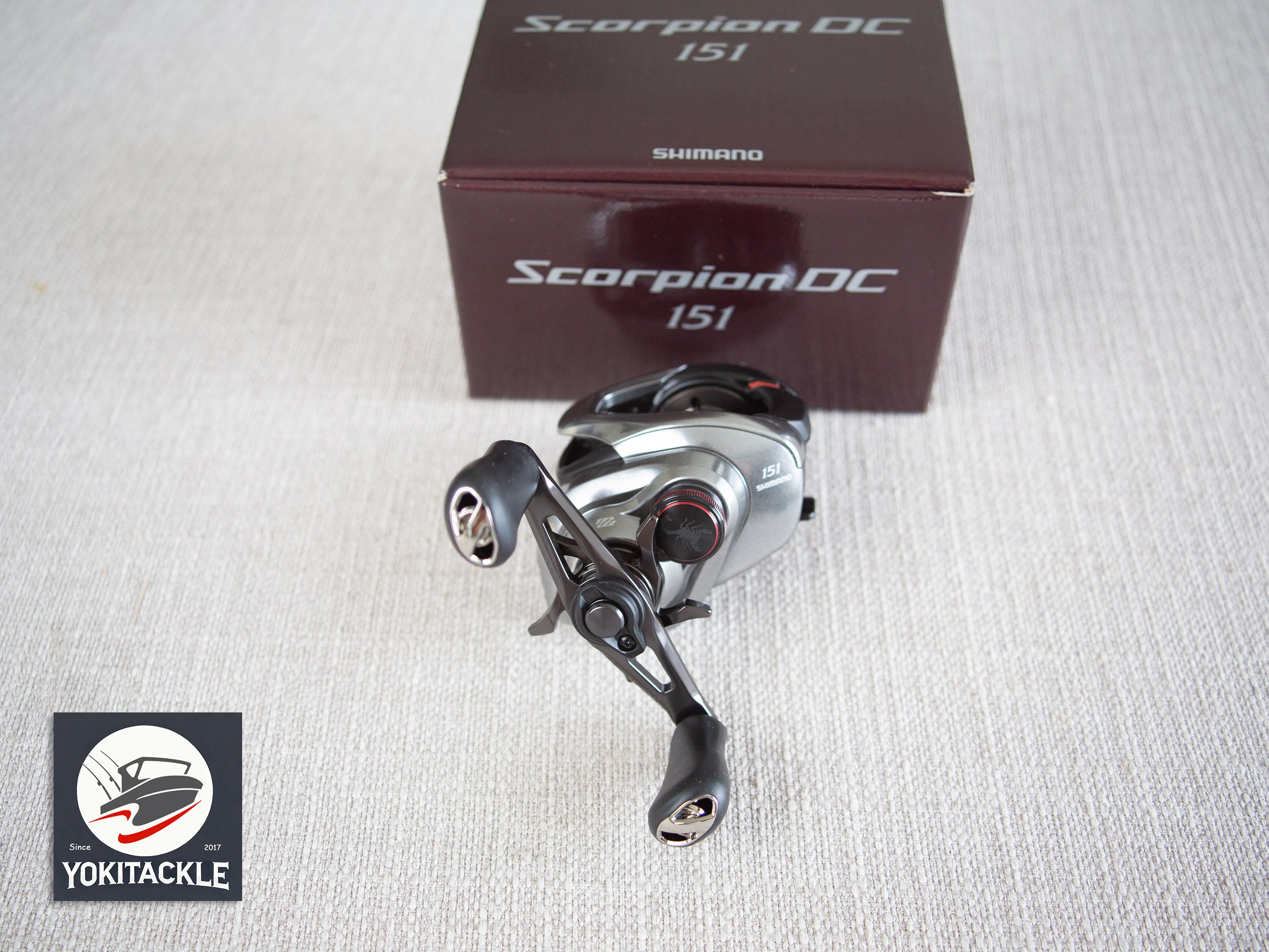 Brand New  Shimano 21 Scorpion DC 151 LEFT Baitcasting Reel
