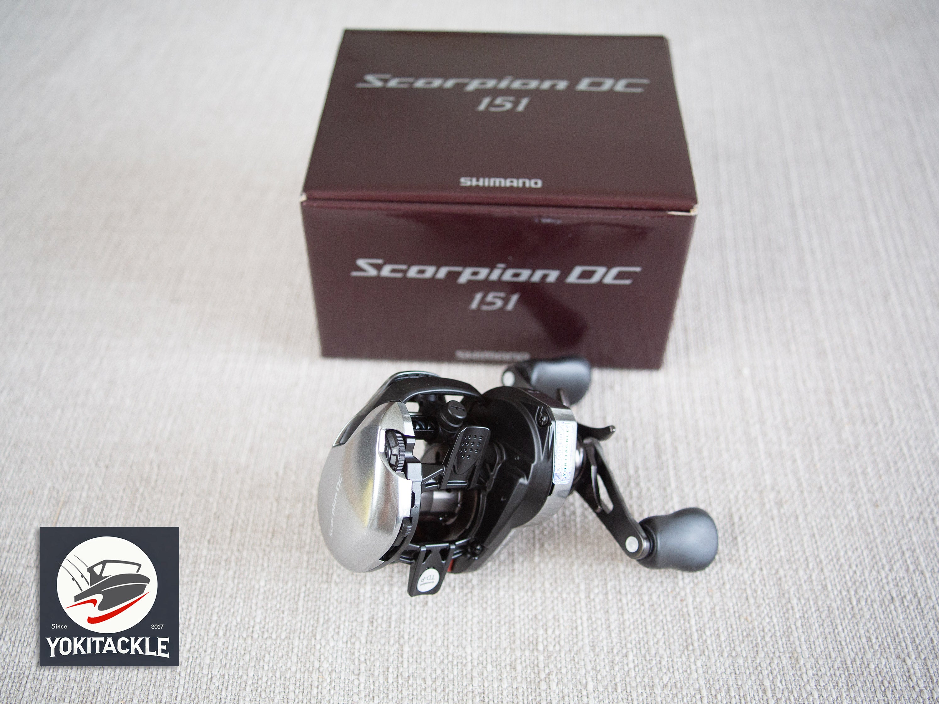 Brand New  Shimano 21 Scorpion DC 151 LEFT Baitcasting Reel