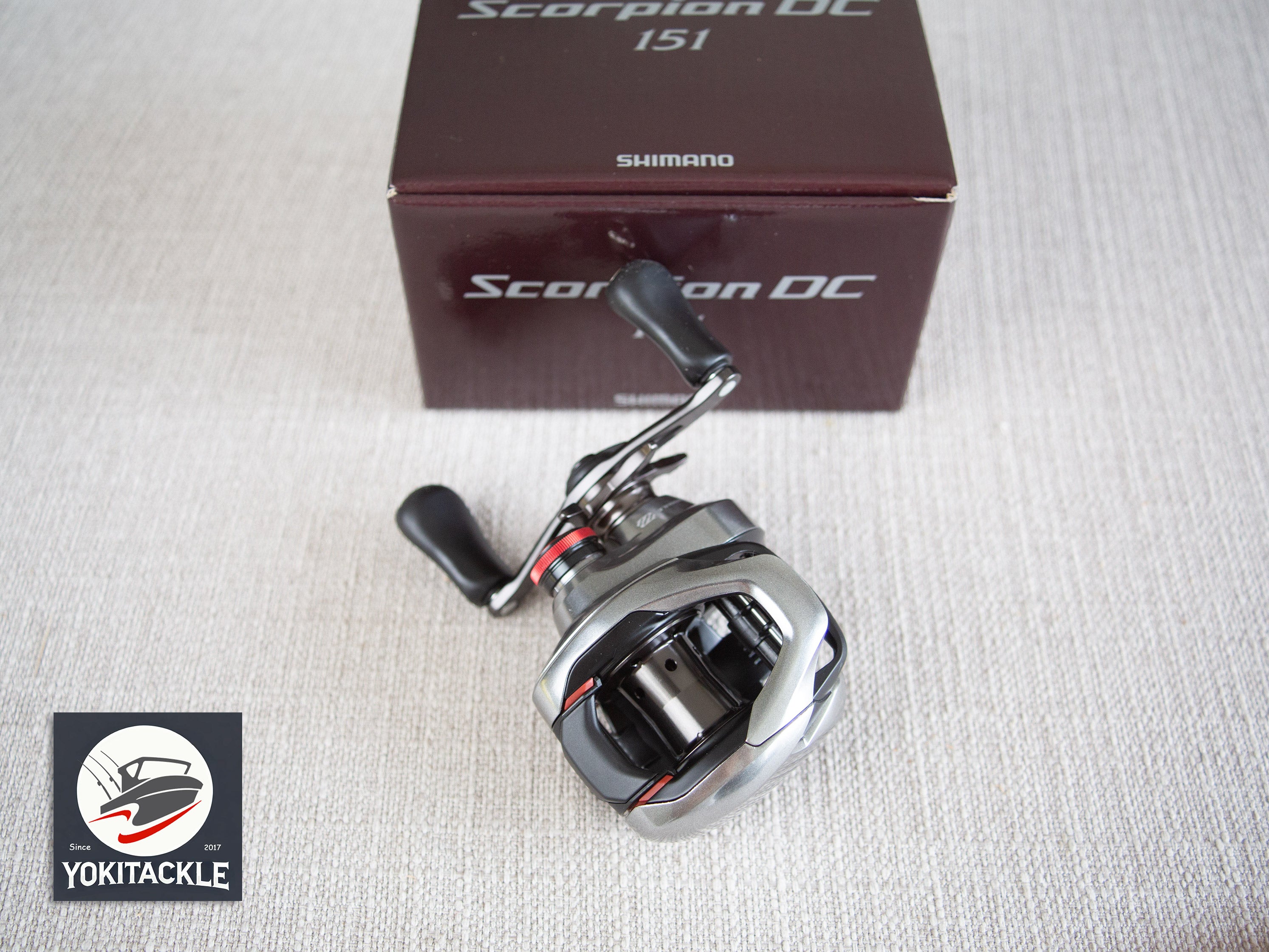Brand New  Shimano 21 Scorpion DC 151 LEFT Baitcasting Reel