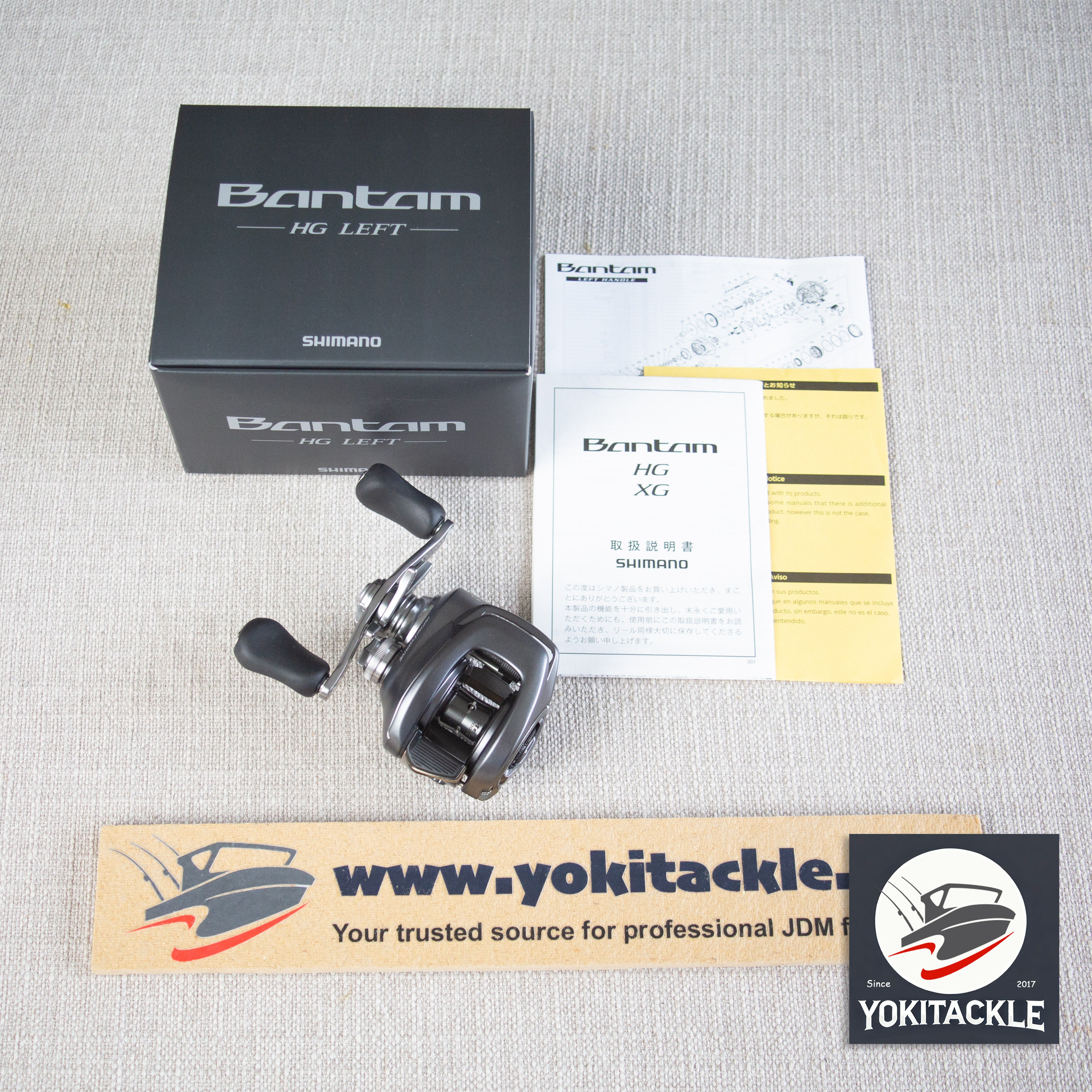 Brand New Shimano 22 BANTAM HG LEFT Baitcasting Reel